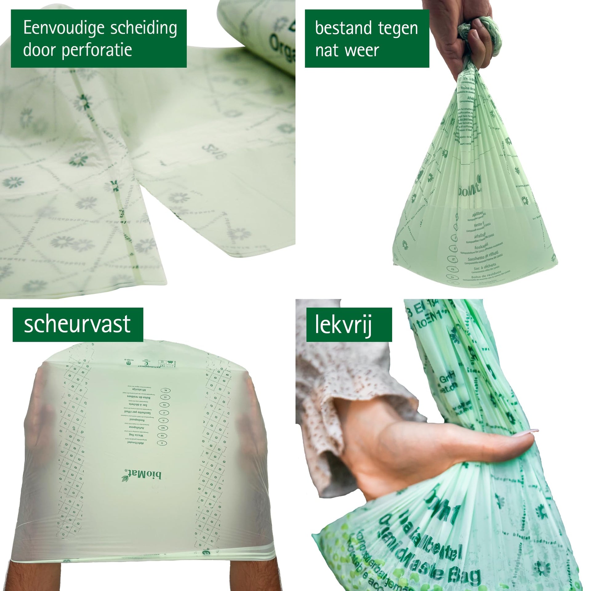 8 Gallon Compostable Food Scrap Bags (20 Count)
