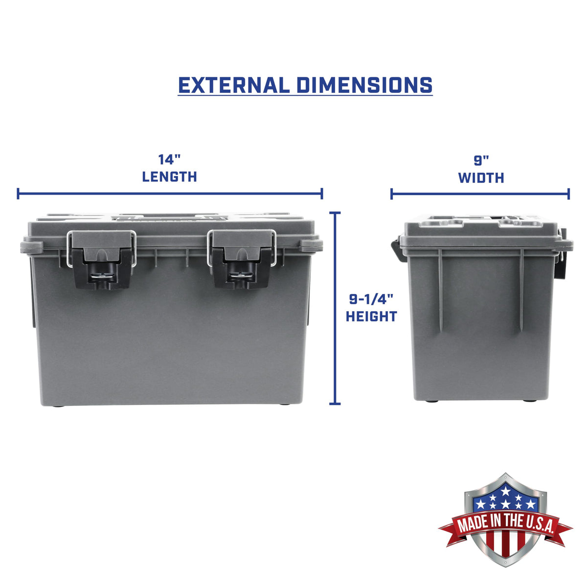 12775 XL Storage Bins With Lids