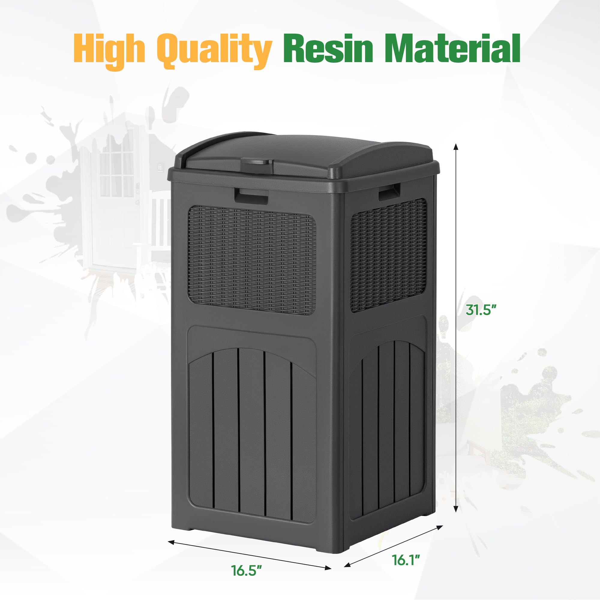 30 Gallon Trash Can
