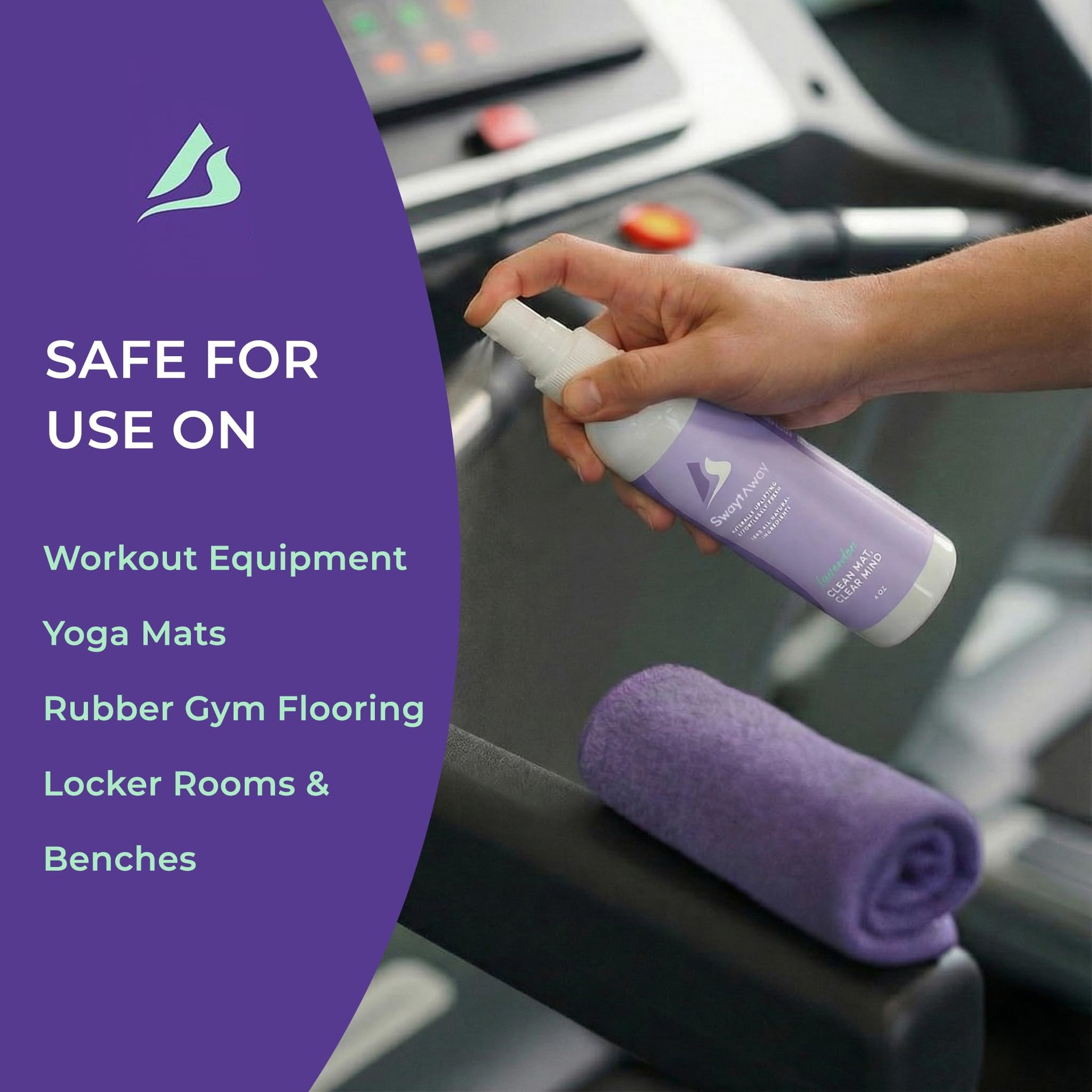 SwaytAway Fitness Mat Mist (8 Fl Oz)