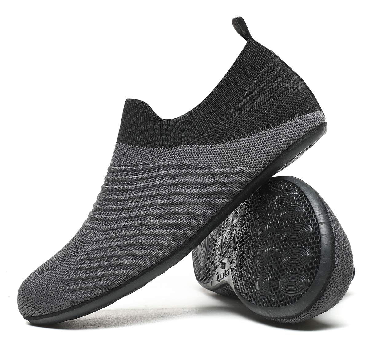 Adult Indoor House Slippers Socks Travel Lightweight Comfort Non Slip Grip House Floor Home Shoes for Women Men