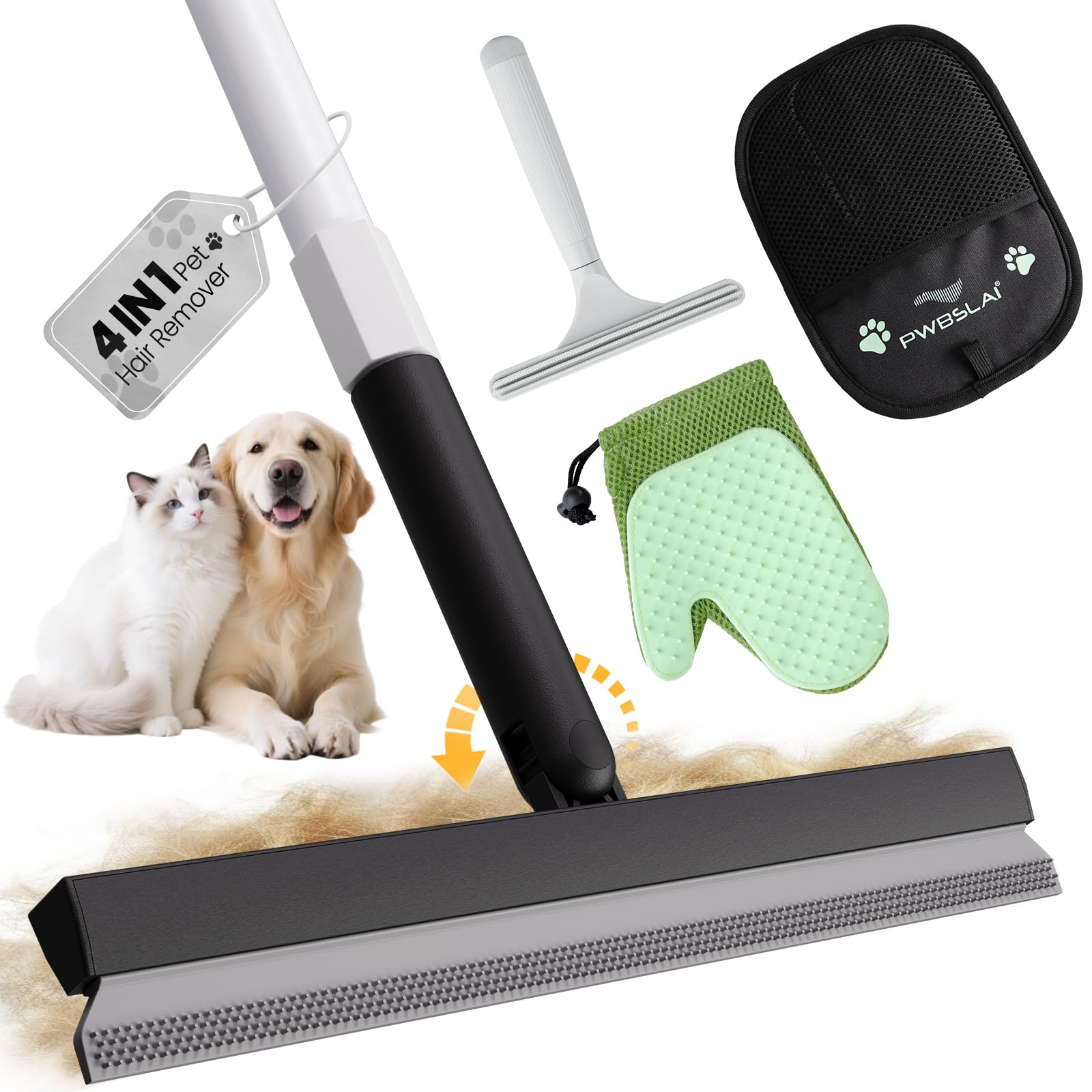 Carpet Rake for Pet Hair Removal Tool
