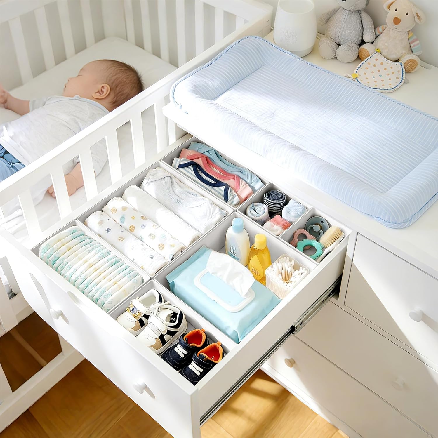 Drawer Organizer Clothes (21 Count)