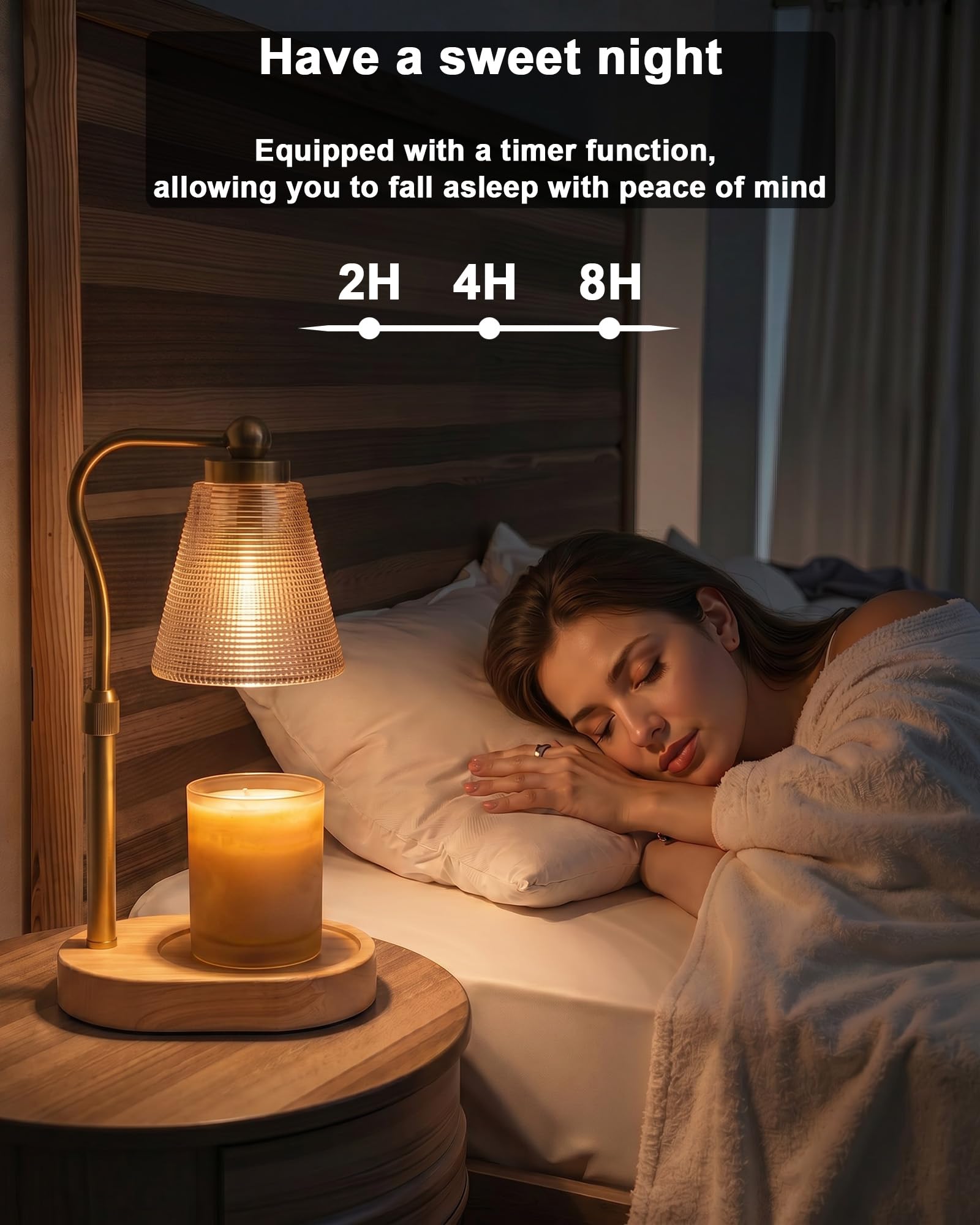 Candle Warmer Lamp with Timer