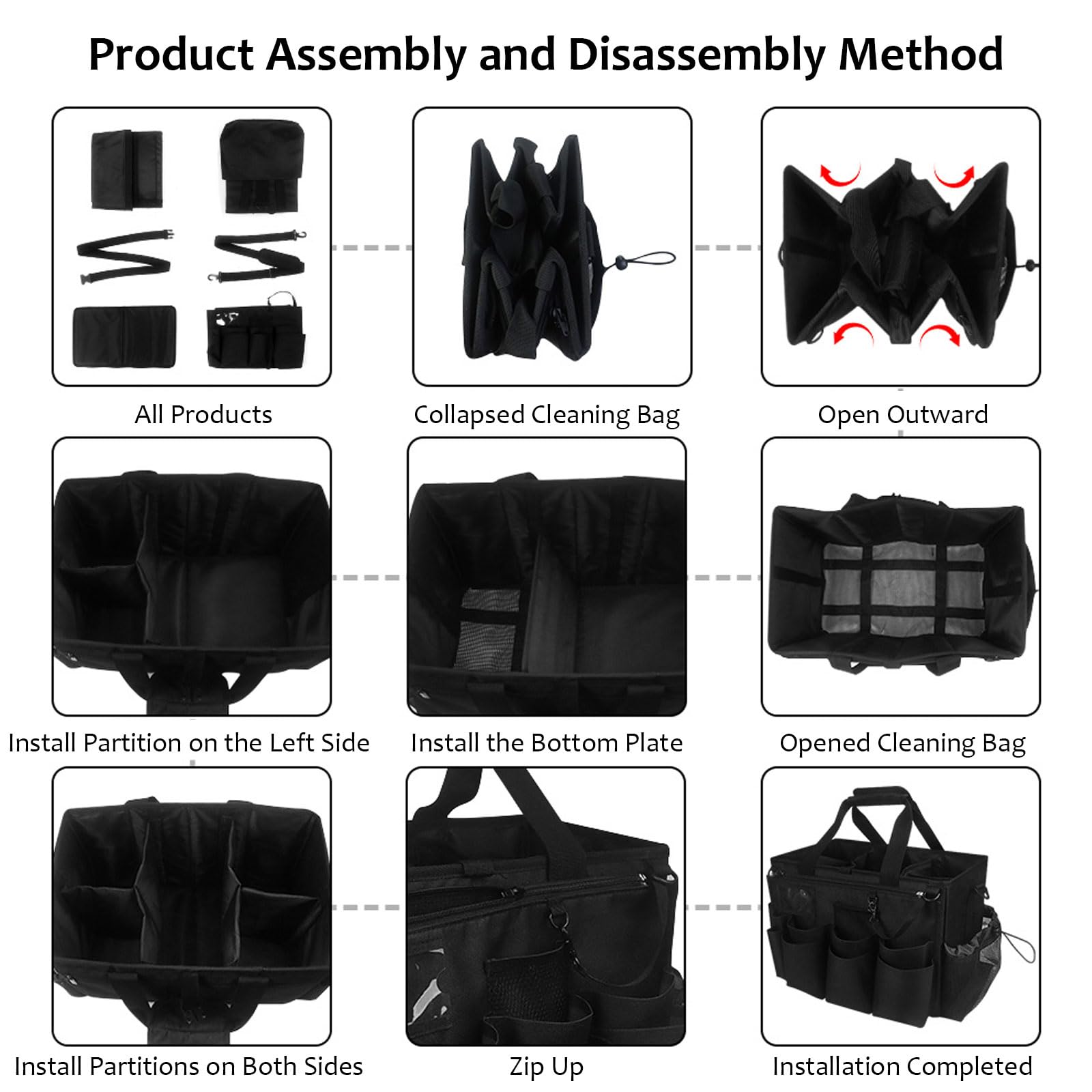 Cleaning Caddy with Handle