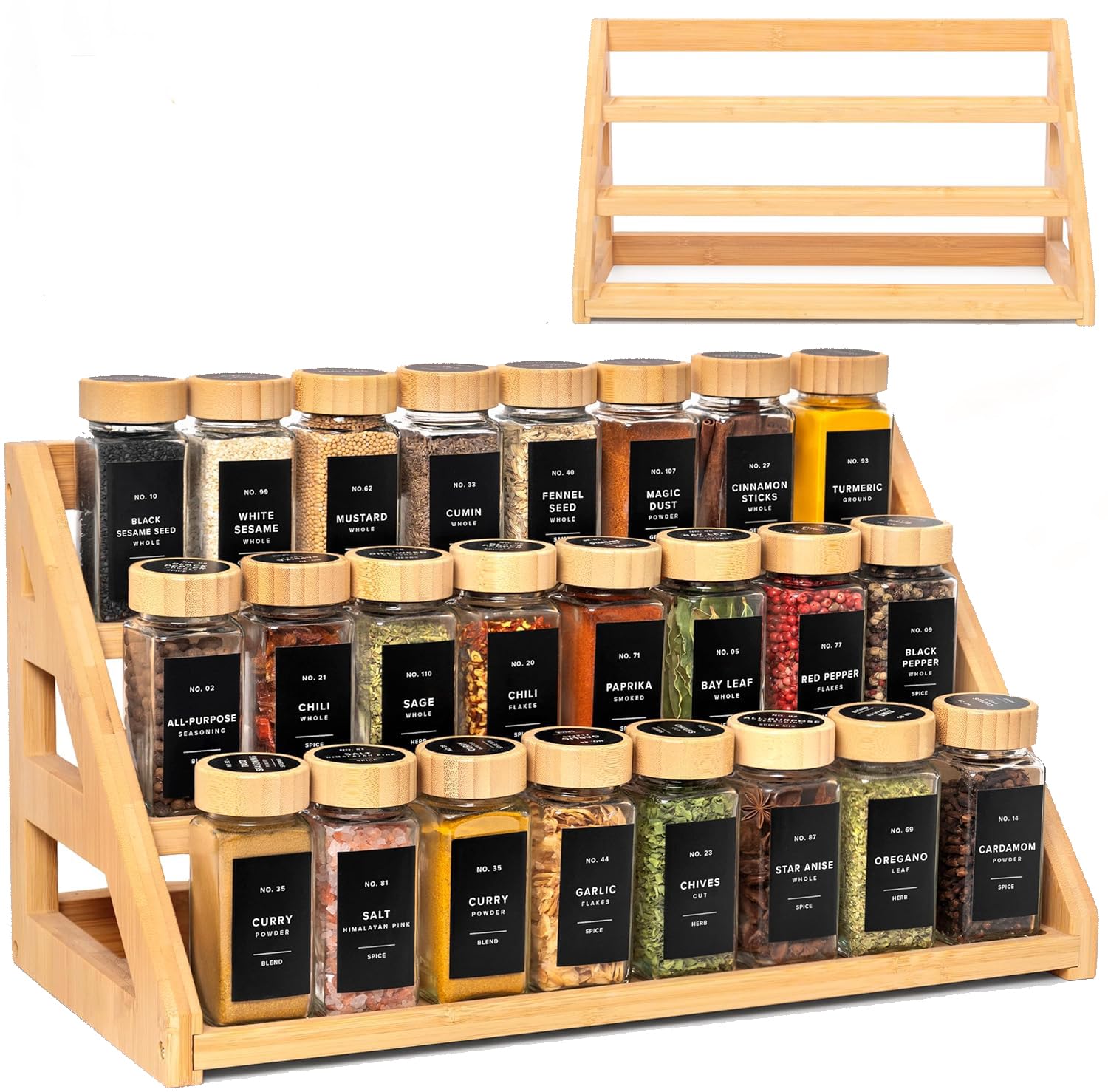 Spice Rack Spice Organizer (100 Count)