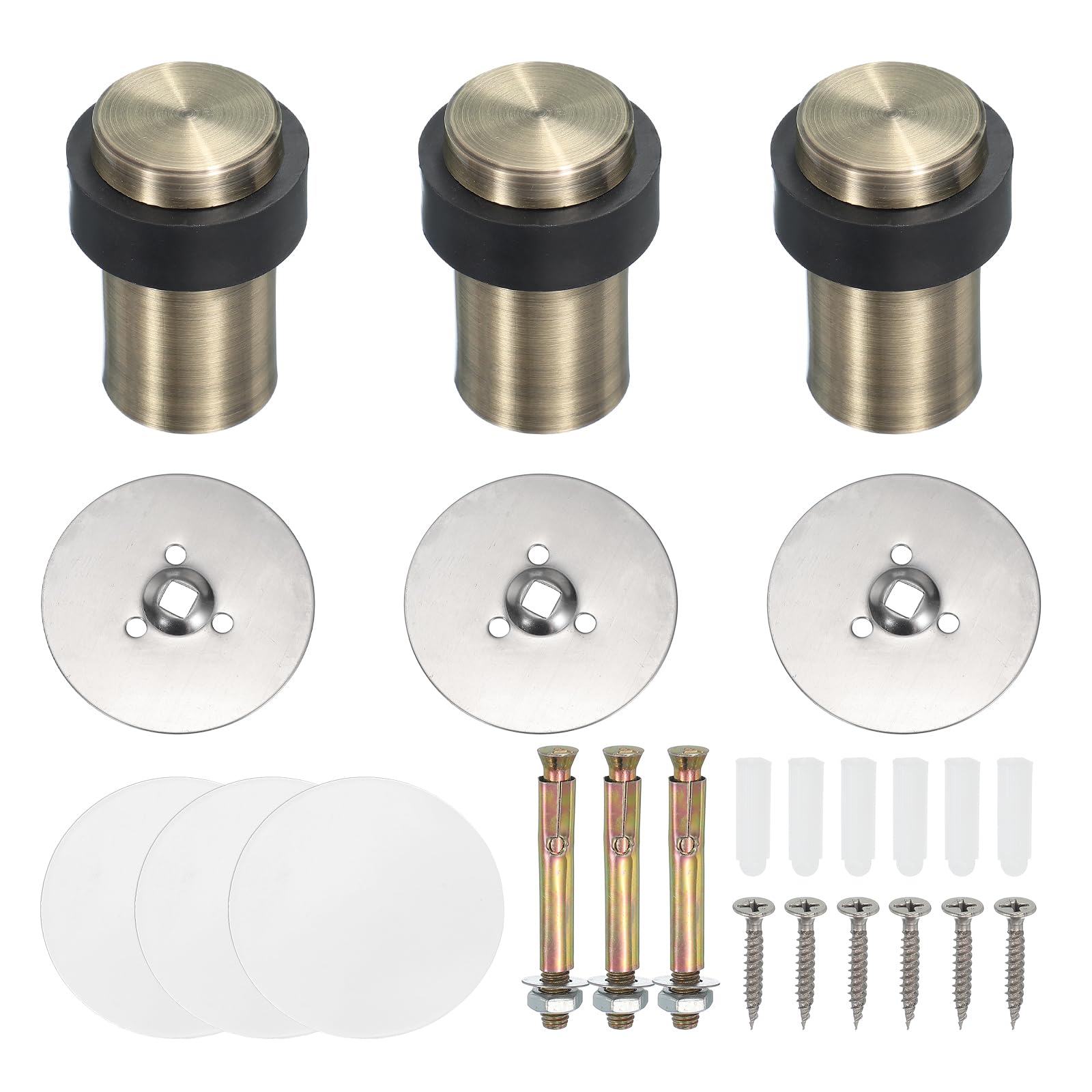 3Set Round Door Stoppers