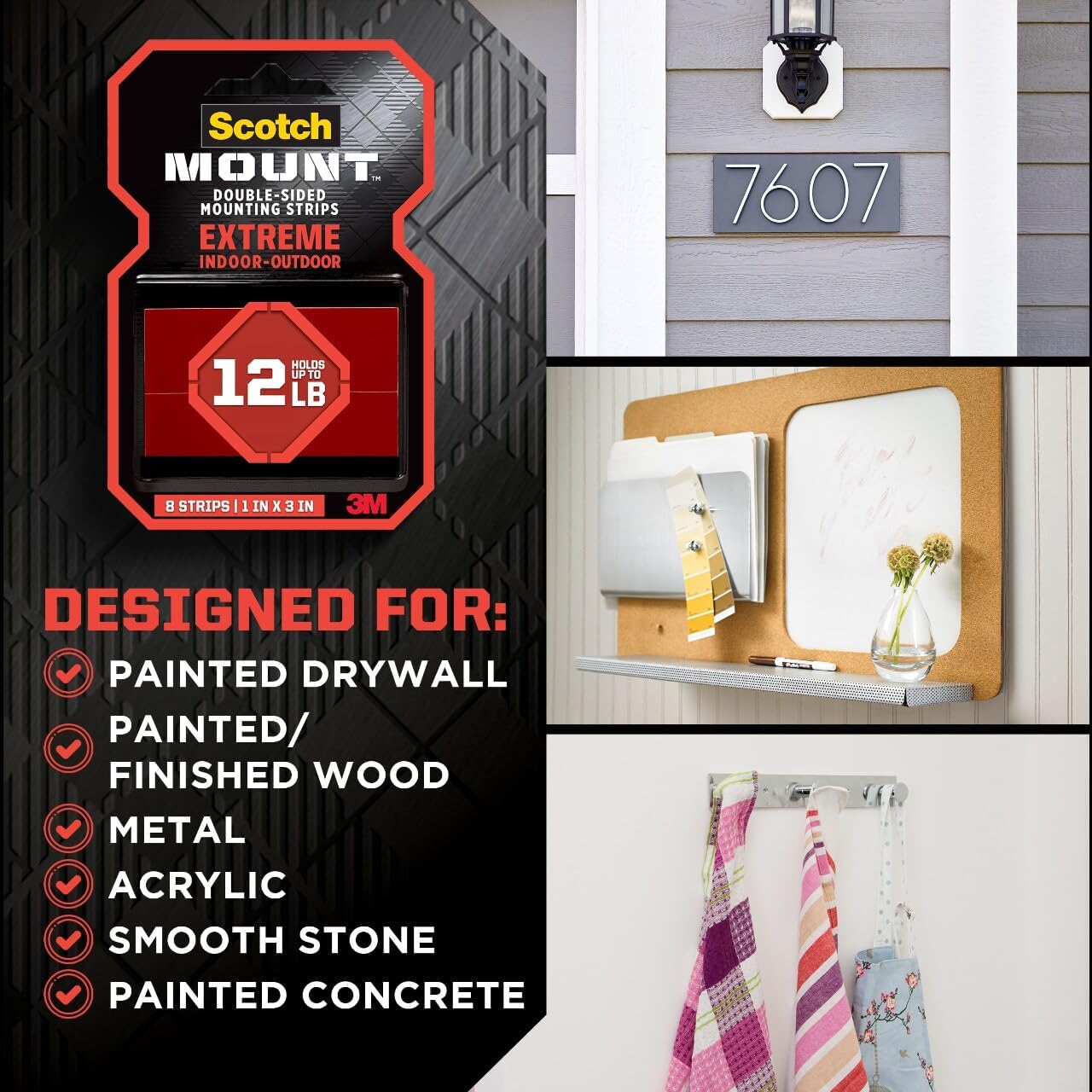 Extreme Mounting Strips (16 Count)