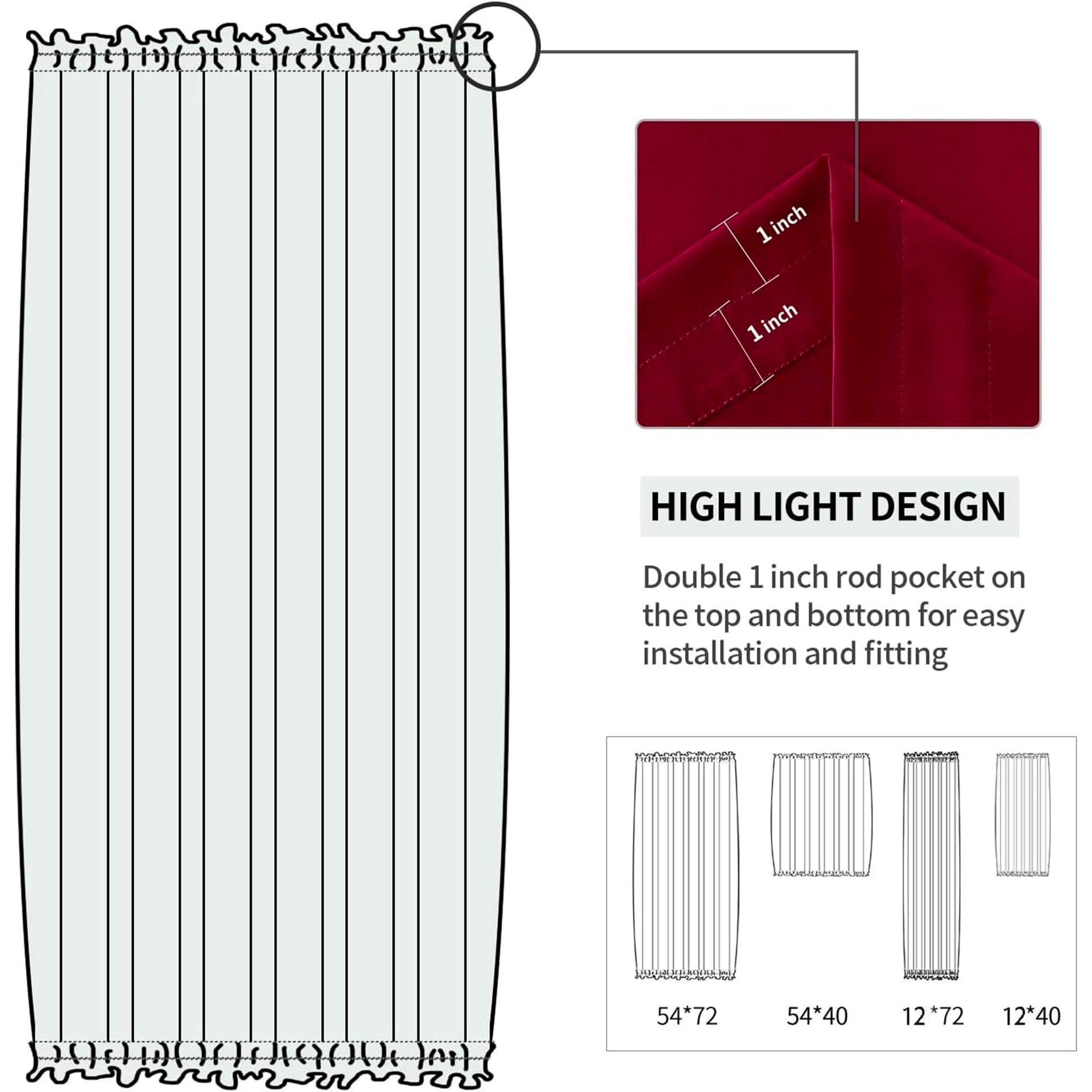 French Door Curtains