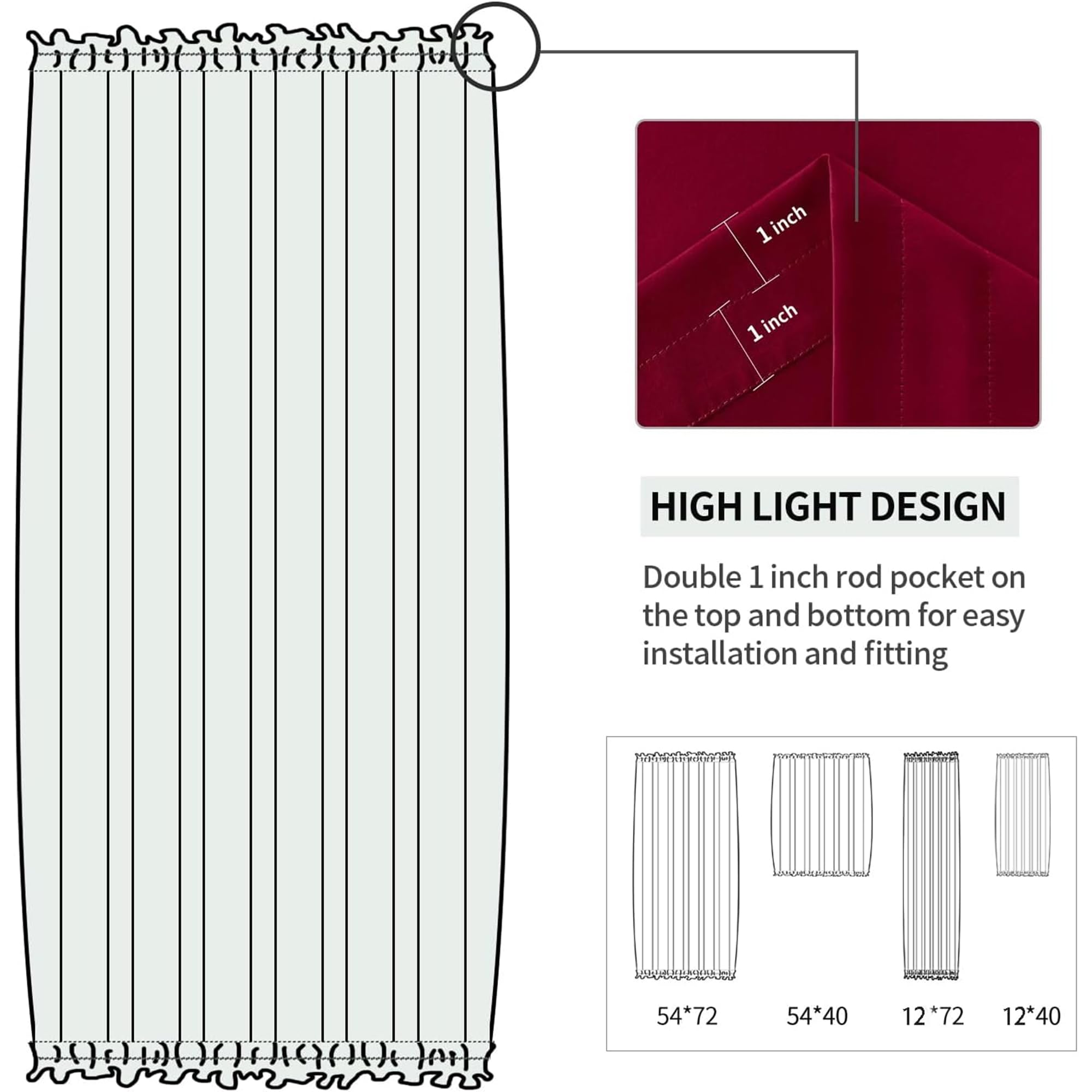 French Door Curtains
