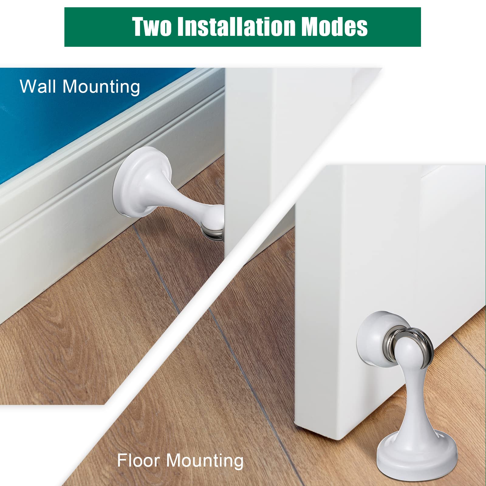 8 Pcs Magnetic Door Stopper