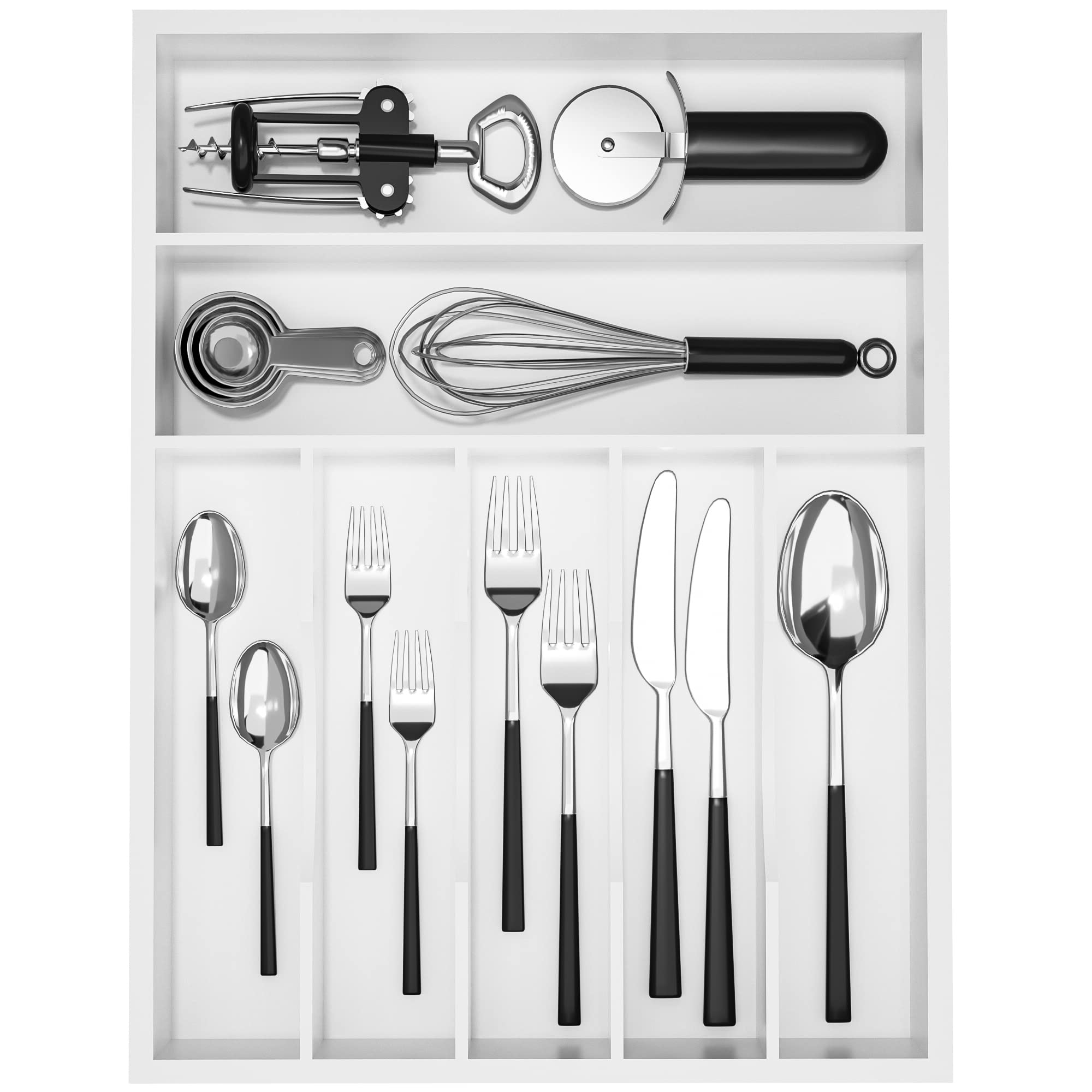 Utensil Organizer Silverware Drawer Organizer