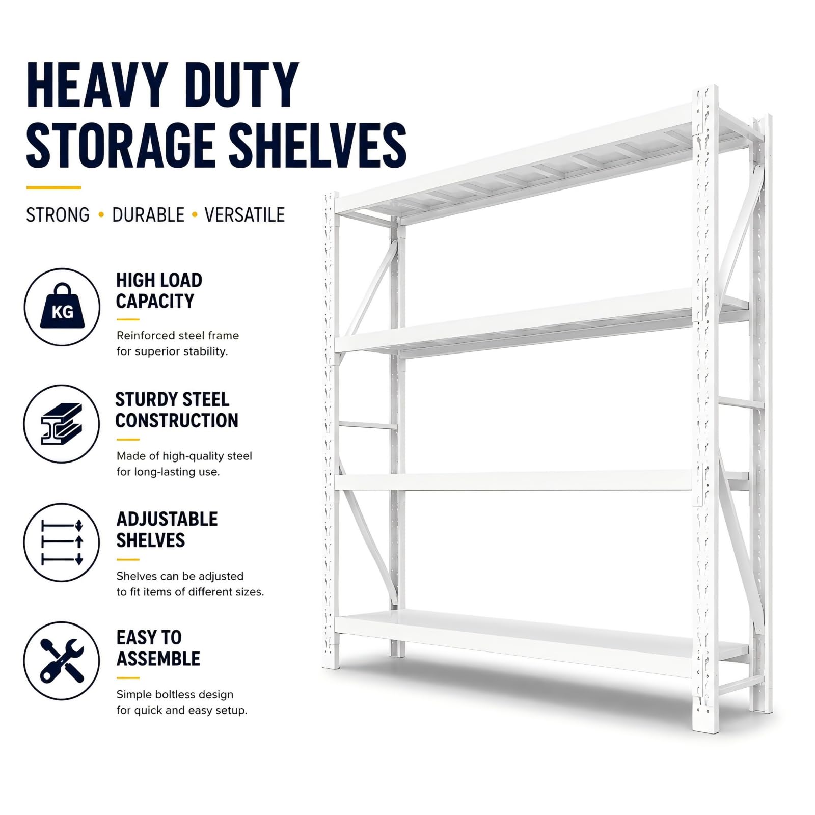 Heavy Duty Warehouse Shelving 4