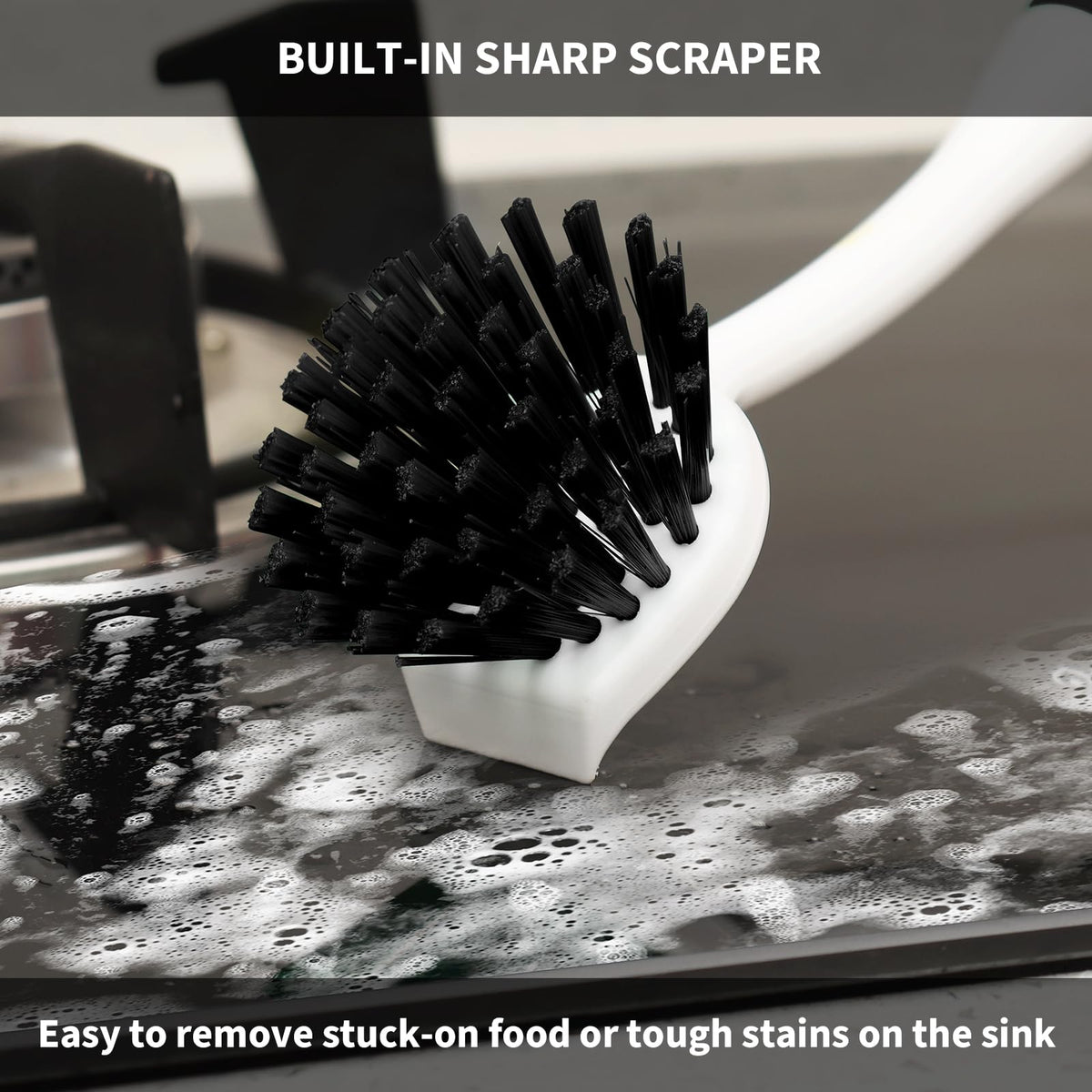 Dish Brush with Handle (2 Count)