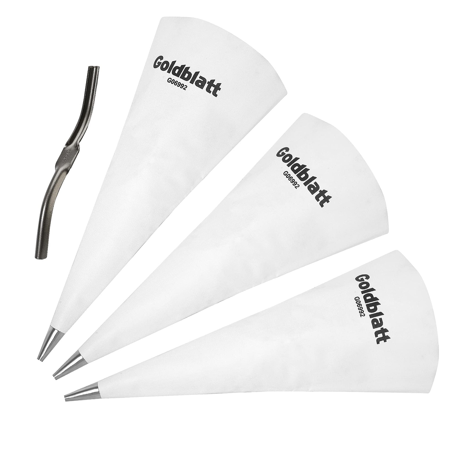 4 Pieces Masonry Grout Mortar Bag Set with Brick Jointer for Tile