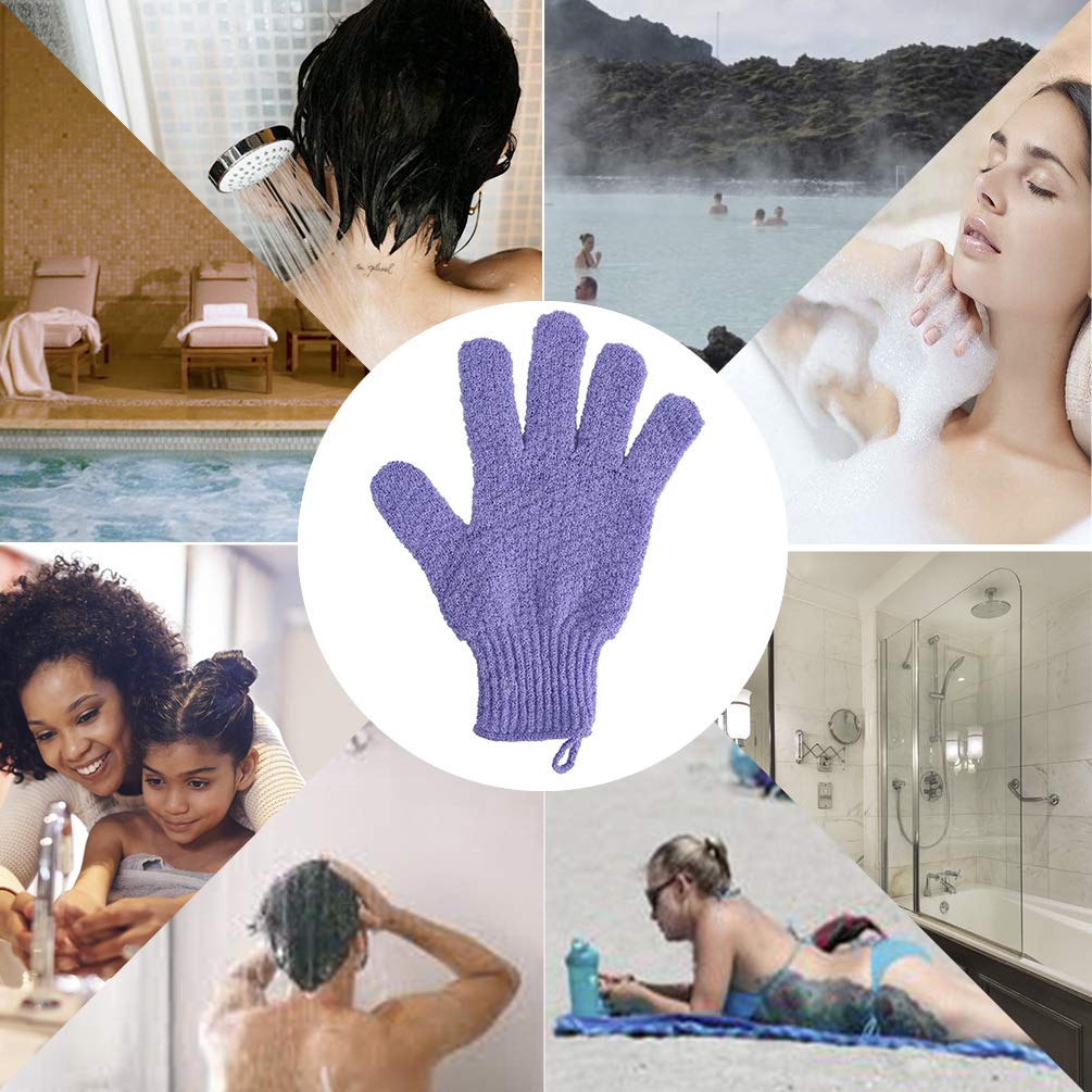 Bath Exfoliating Gloves Scrub (4 Count)