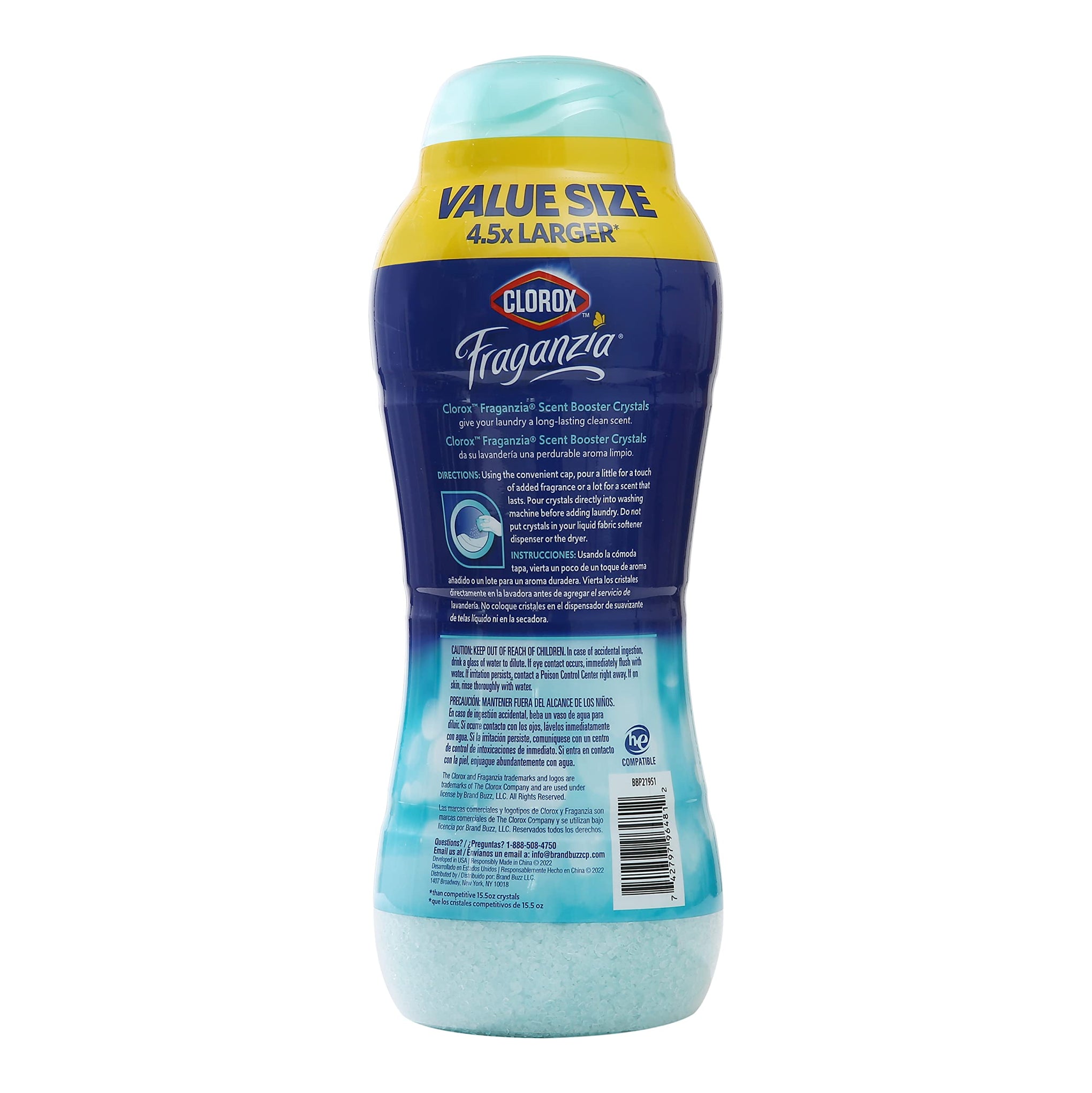 Fraganzia In Wash Scent Booster Crystals (70 Ounce)