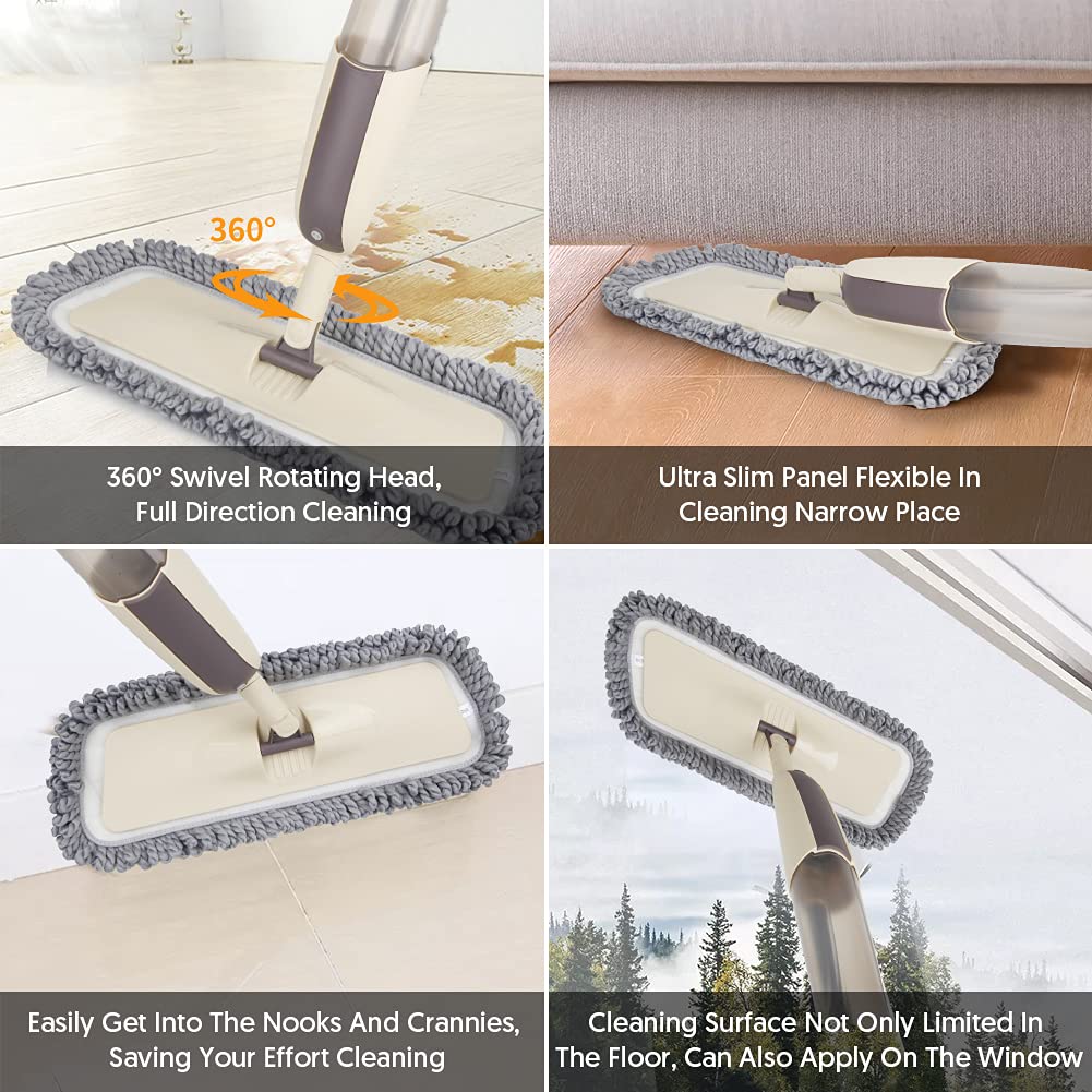 Spray Wet Mops for Floor Cleaning