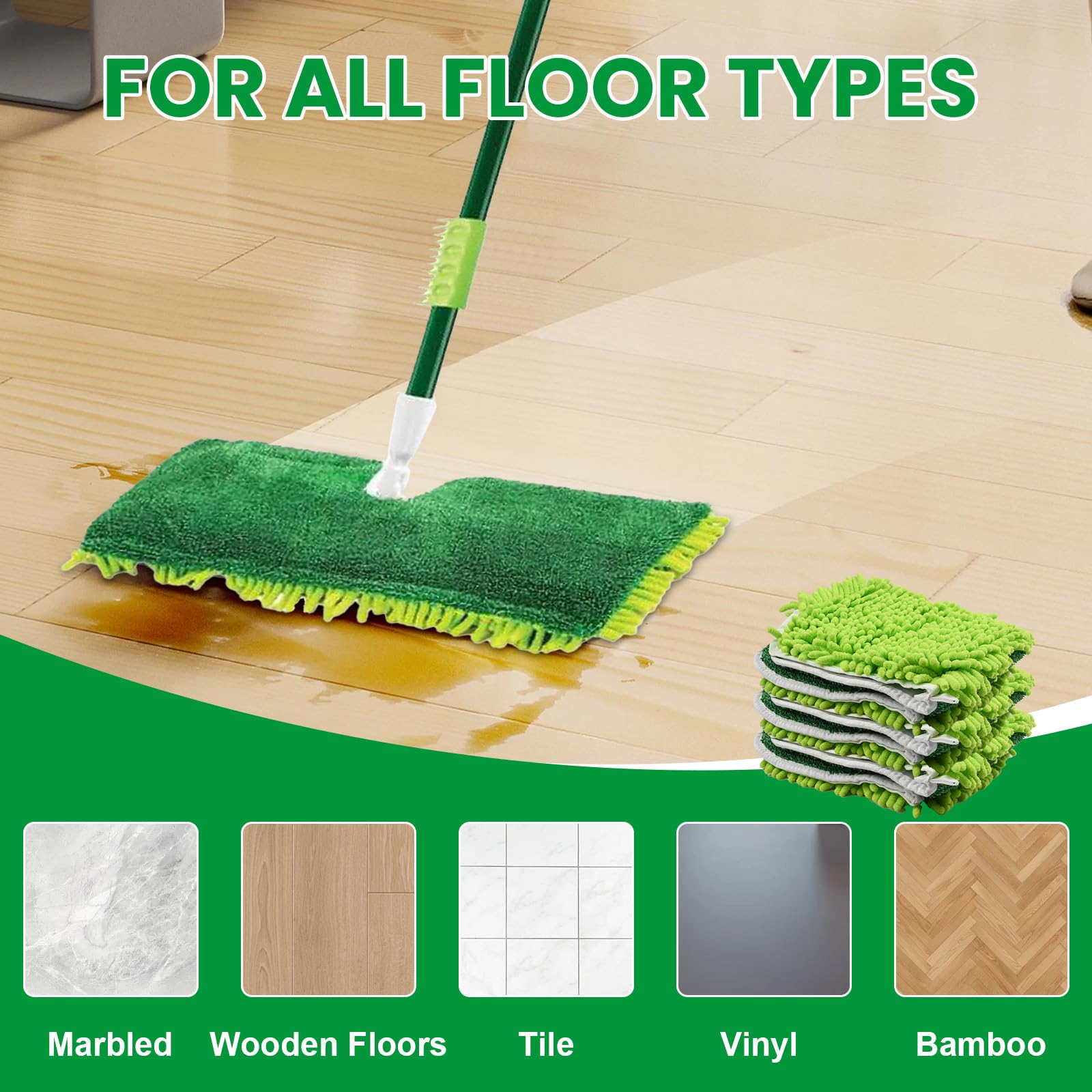 3 Pack Mop Head Replacement for Libman 18" 2 (3 Count)