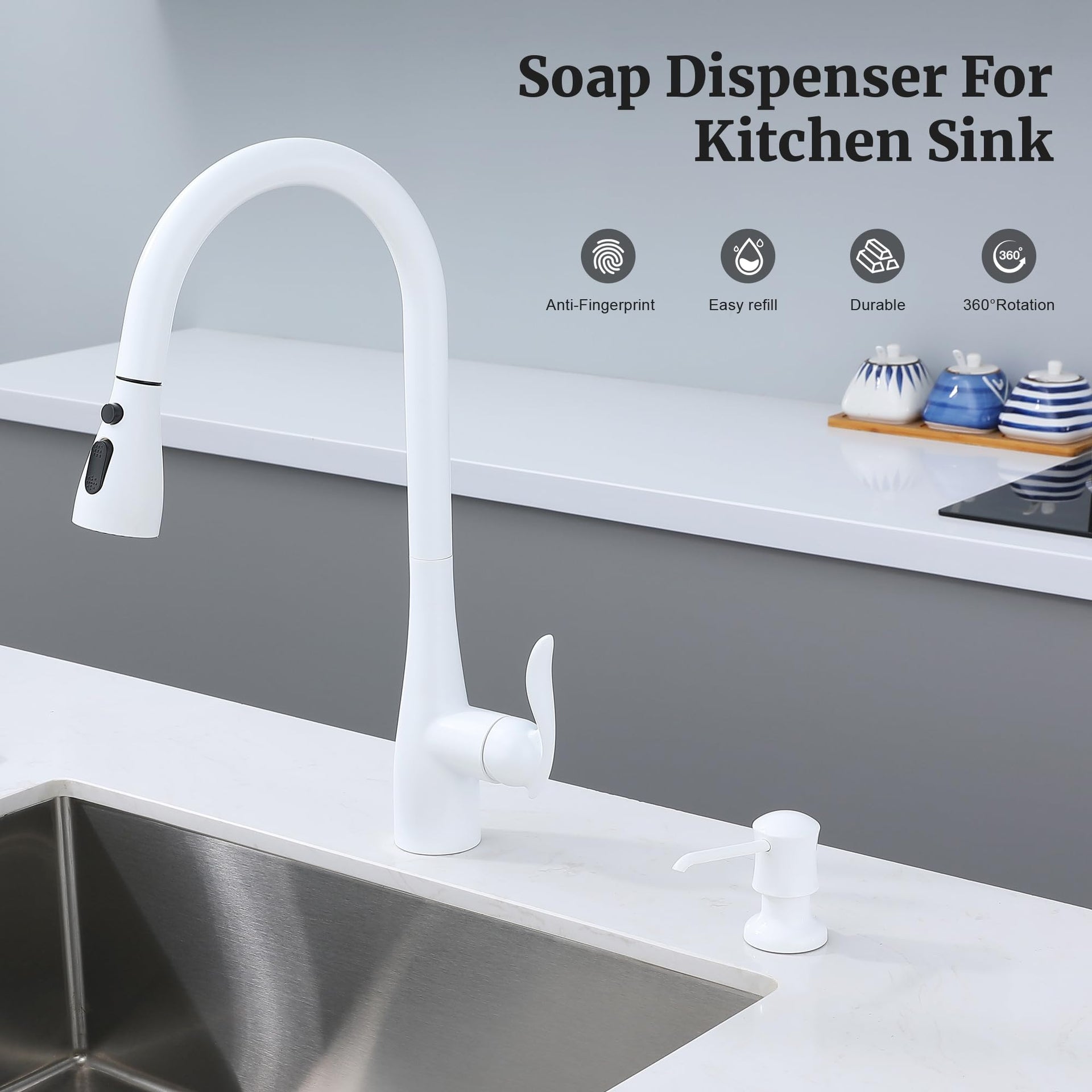 Sink Soap Dispenser with 40