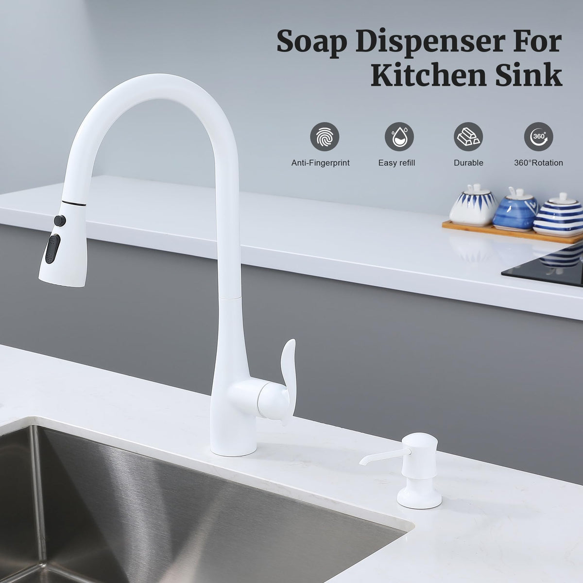 Sink Soap Dispenser with 40