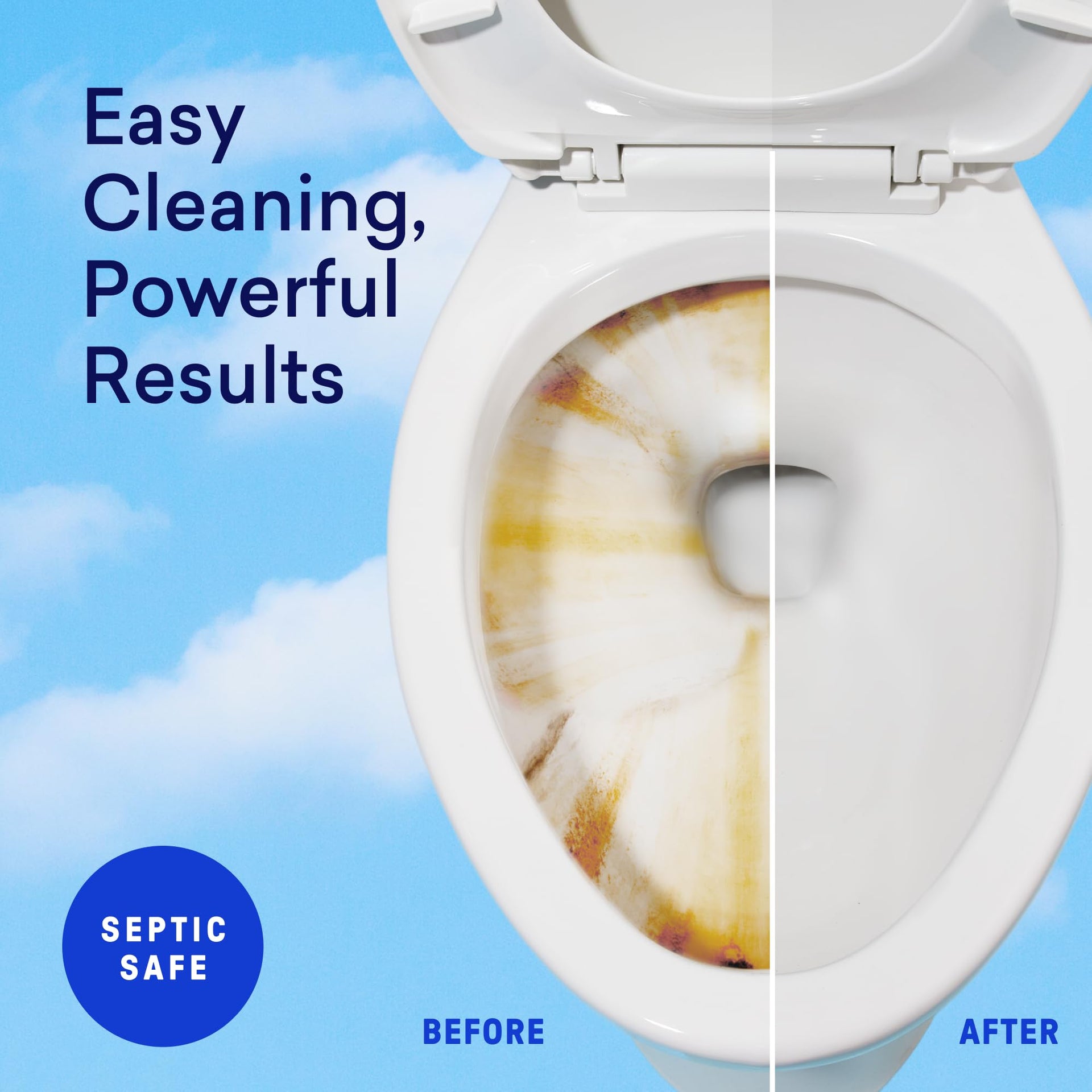 100% Plastic Free Toilet Bowl Cleaner Tablets 28 Count