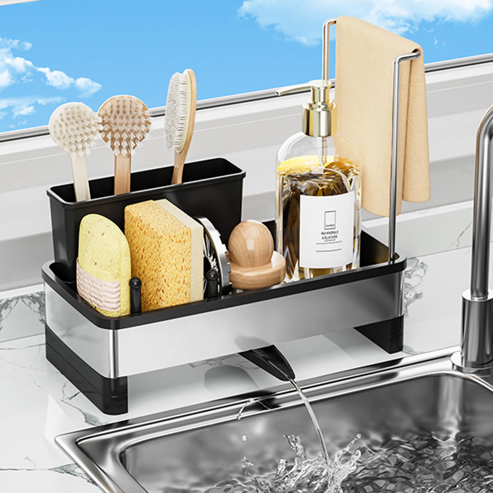 Sponge Holder for Kitchen Sink