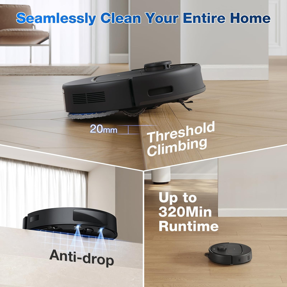 DEEBOT N30 Omni Robot Vacuum and Mop
