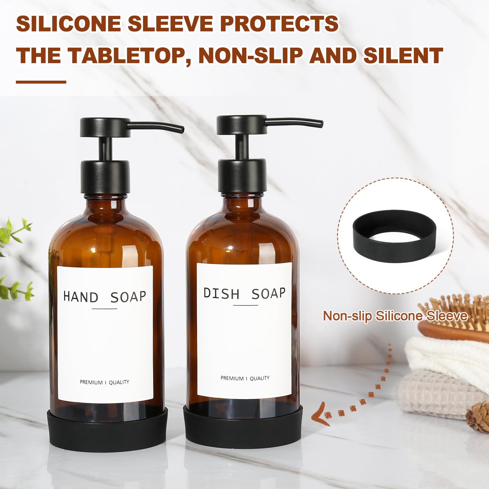 Hand Soap Dispenser 2 Pack (2 Count)