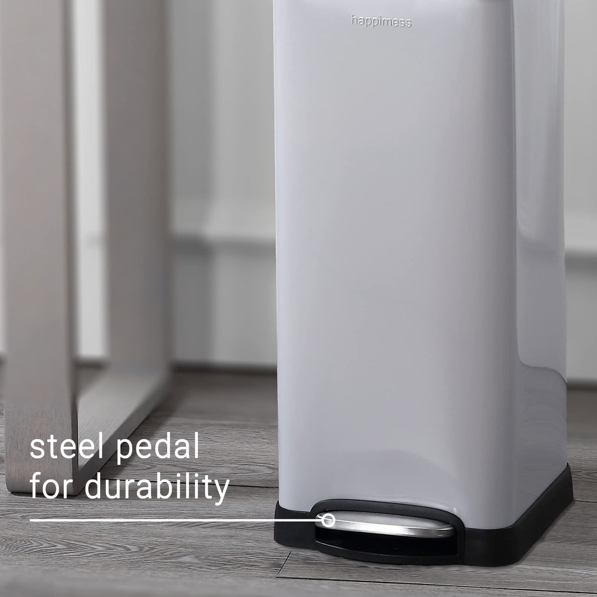 Betty 8 Gal Step Trash Can Soft