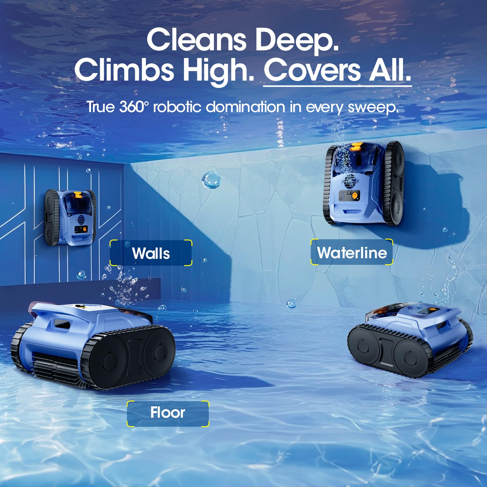Cordless Robotic Pool Vacuum