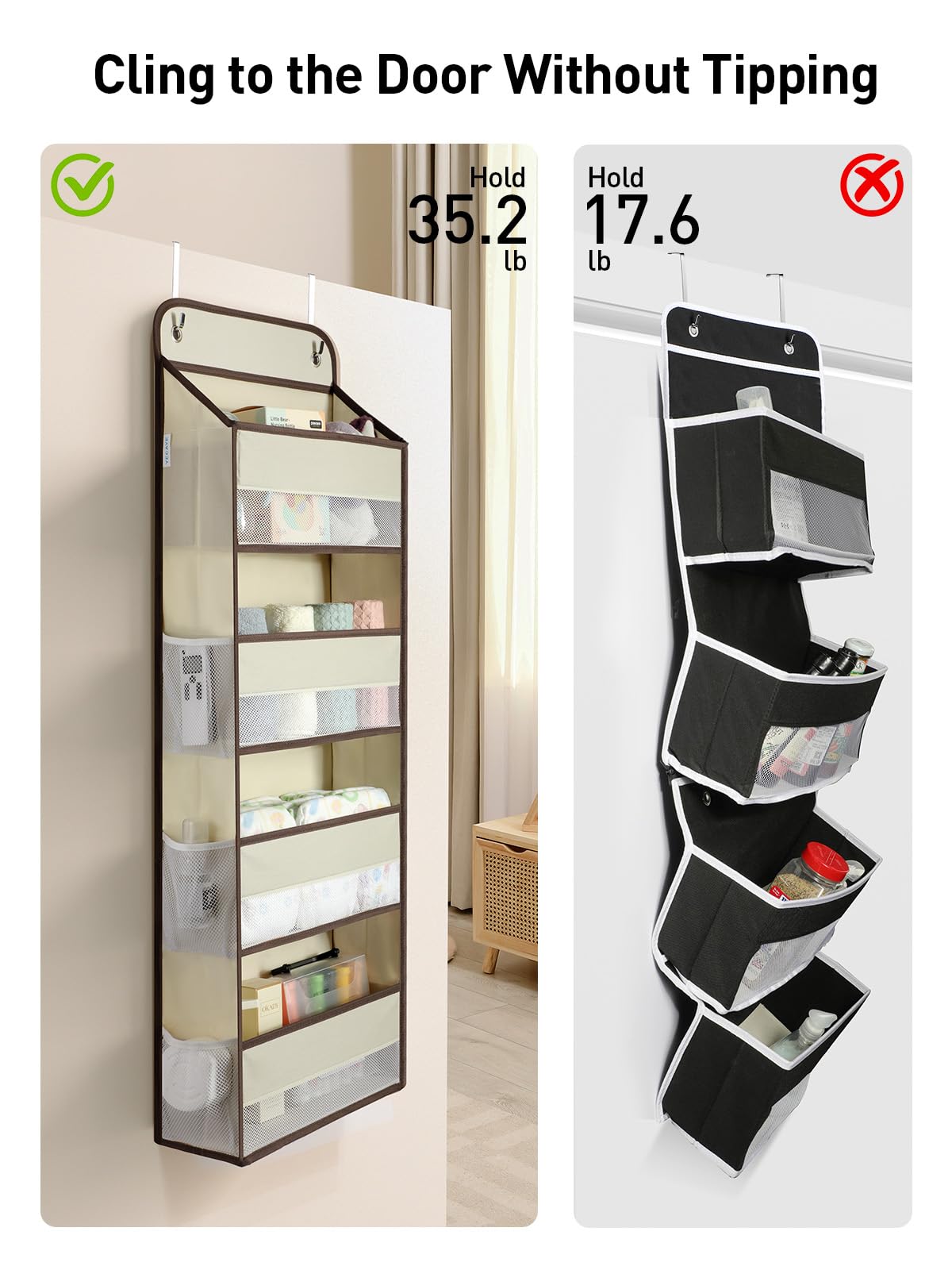 Hanging Over the Door Organizer 1 Pack