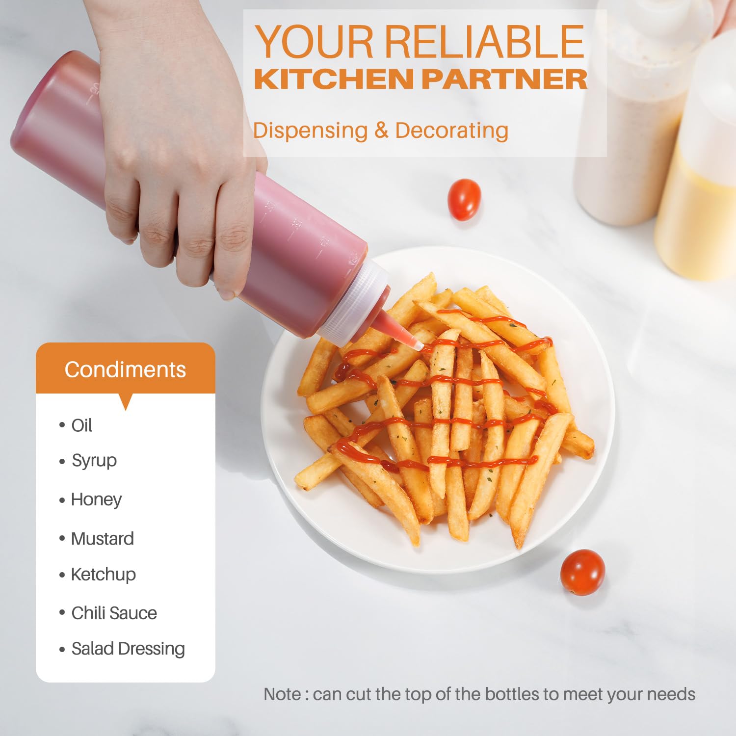 Squeeze Bottles (6 Count)