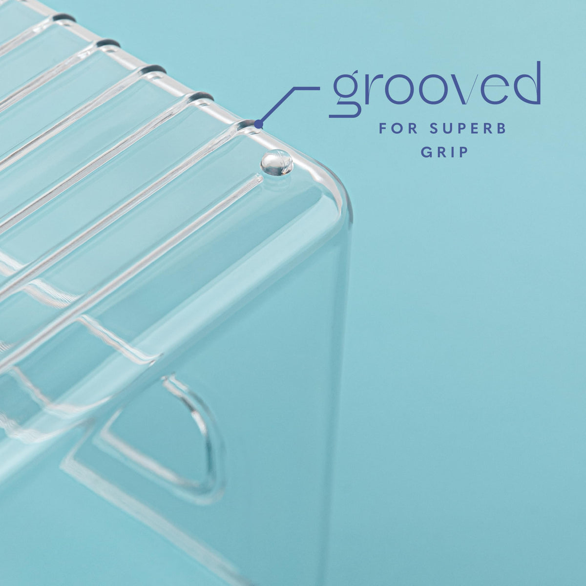 Plastic Food Storage 6 Pack Clear Container Bin with Handles for Organizing Kitchen (6 Count)