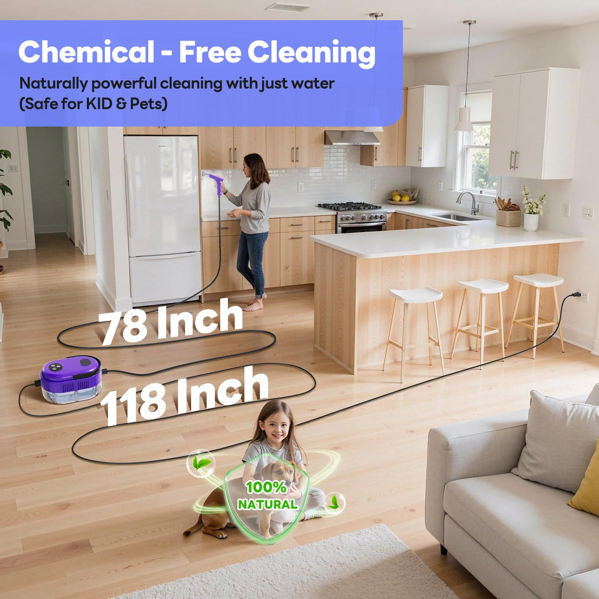 Handheld Steam Cleaner