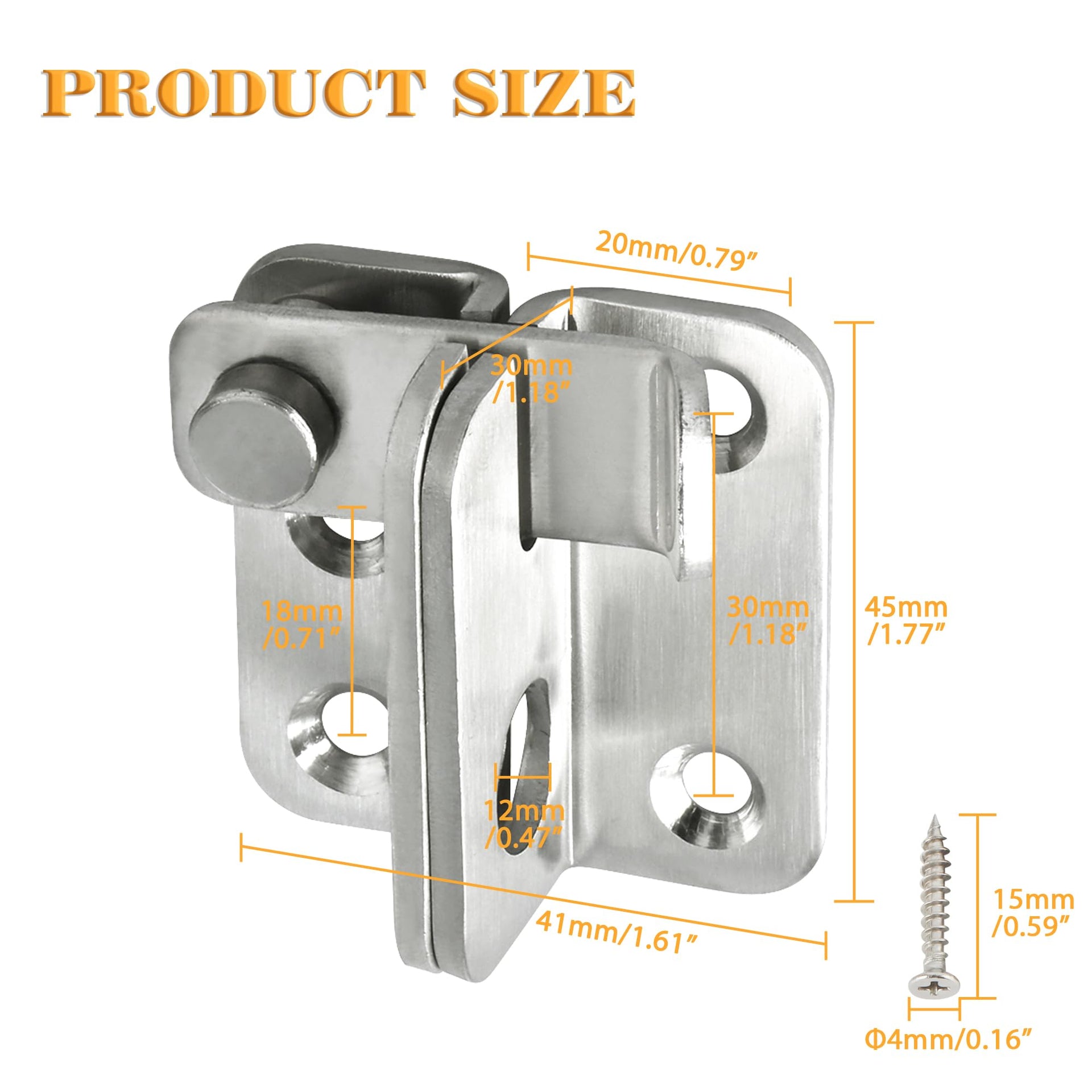 Flip Latch Gate Latch