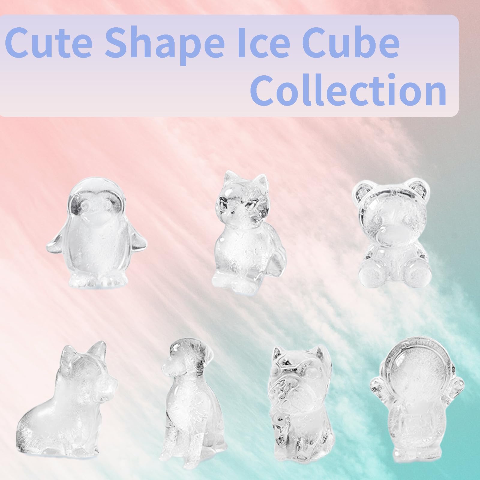 Silicone Ice Cube Tray