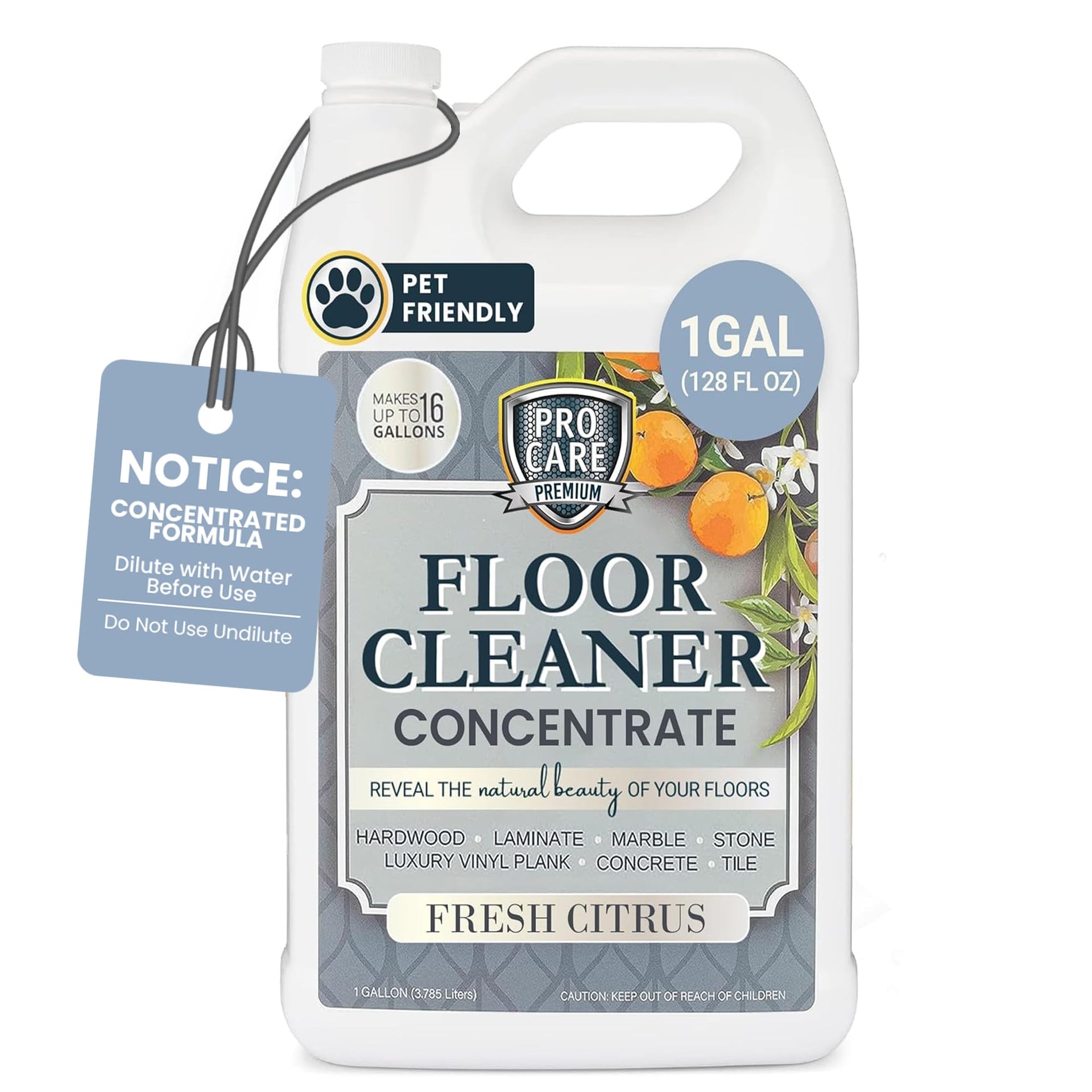 Citrus Floor Cleaner Concentrate (128 Fl Oz)