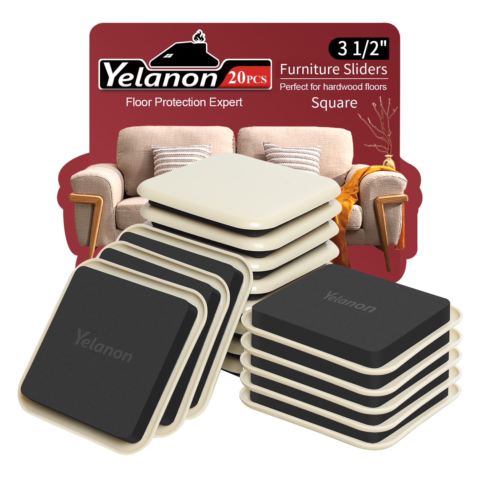 Furniture Sliders (20 Count)