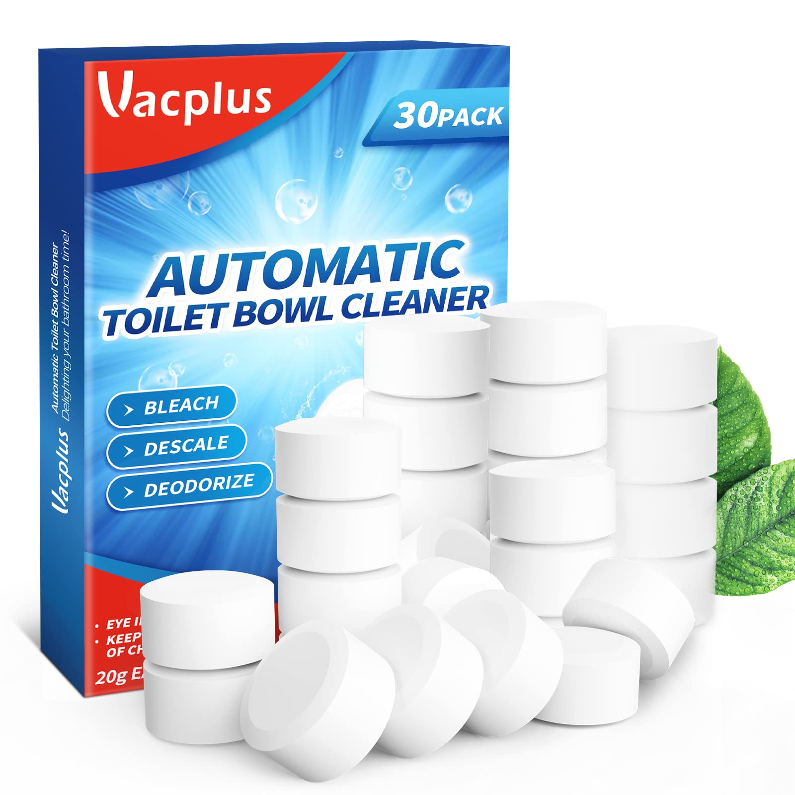 Toilet Bowl Cleaner Tablets (30 Count)