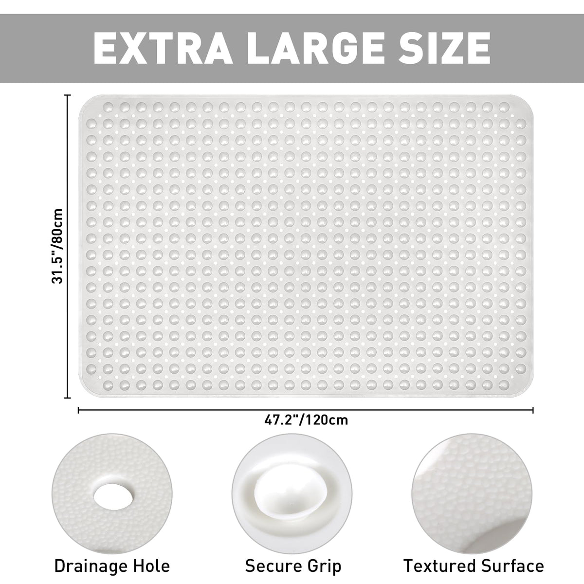 Shower Mat Non Slip
