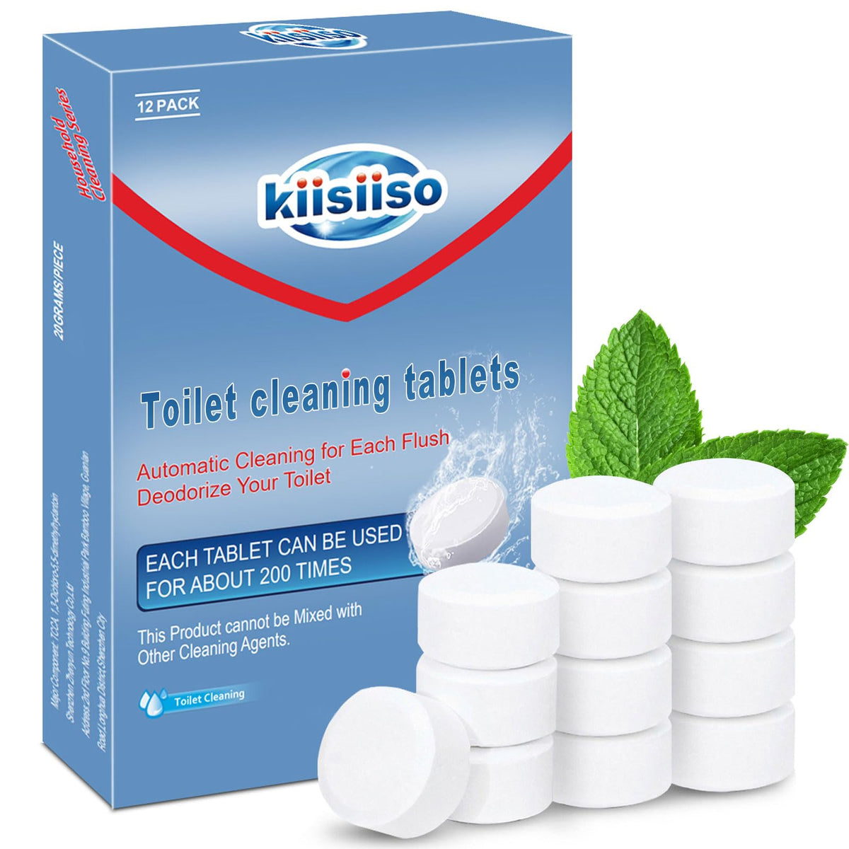 Toilet Bowl Cleaners Tablets (12 Count)