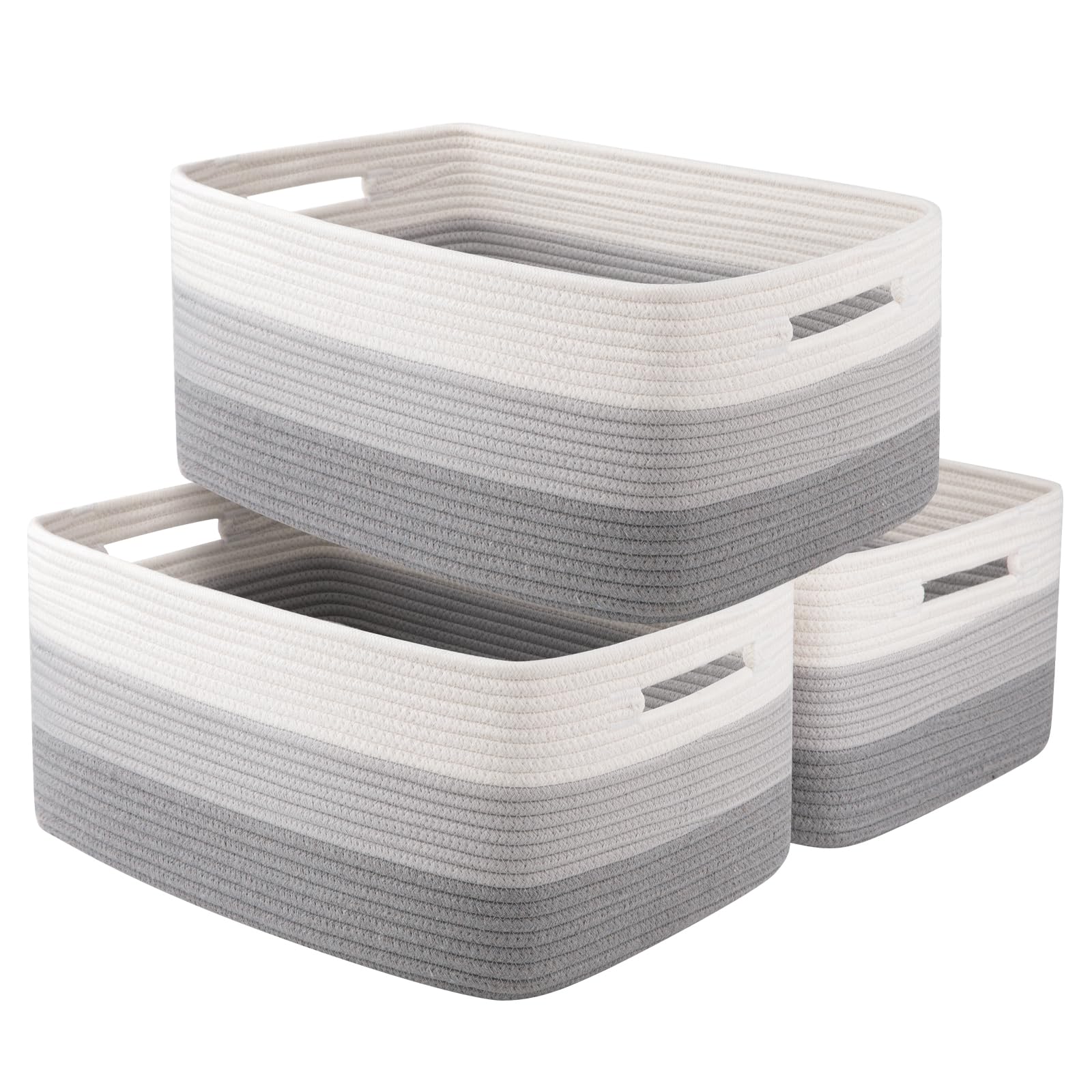 Large Storage Basket for Organizing (3 Count)