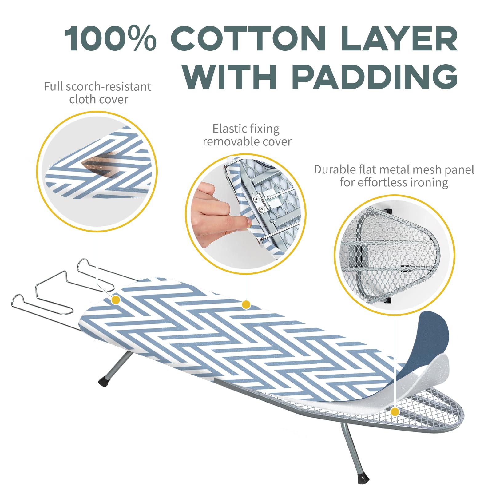 Small Tabletop Ironing Board Foldable