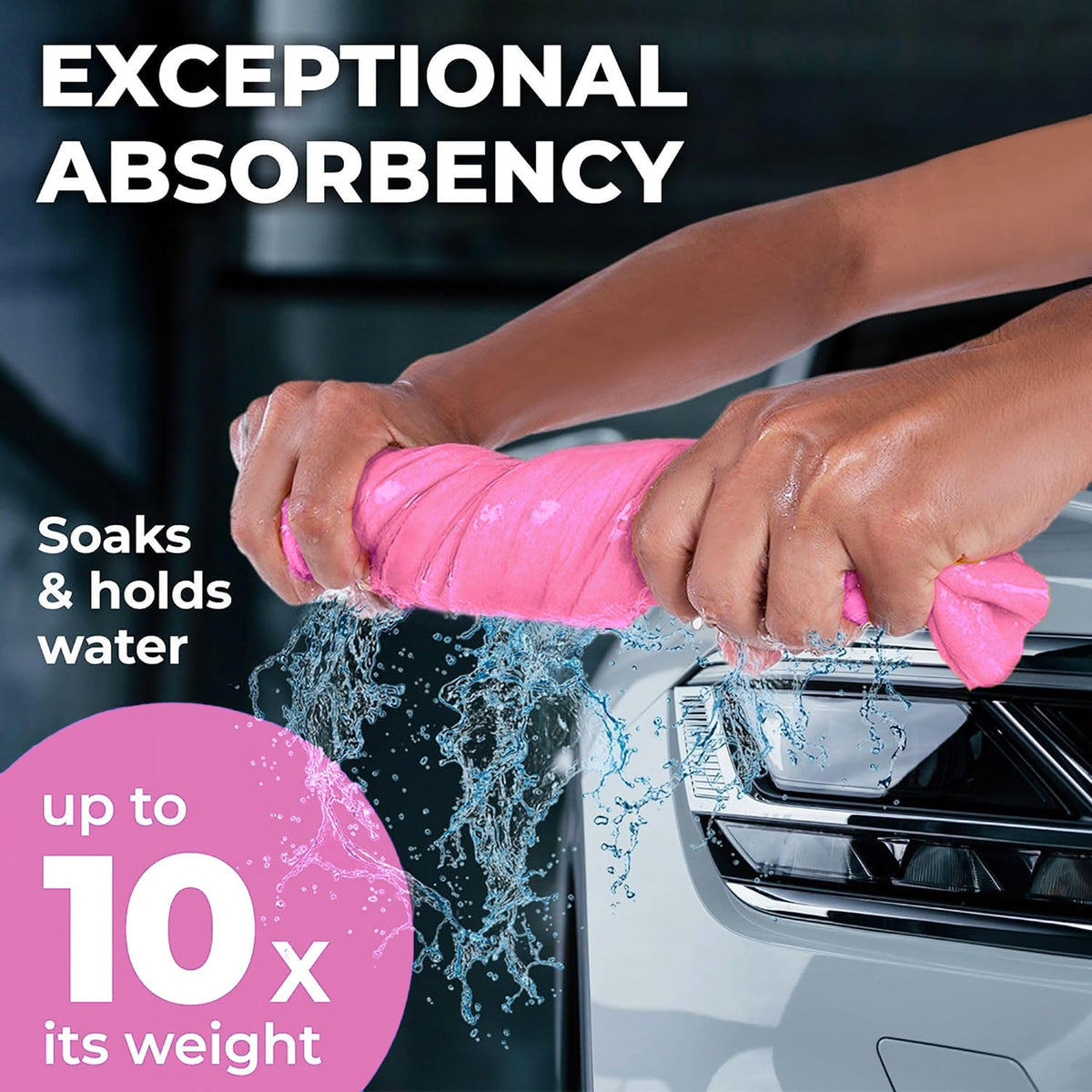XL Shammy Towel for Car (2 Count)