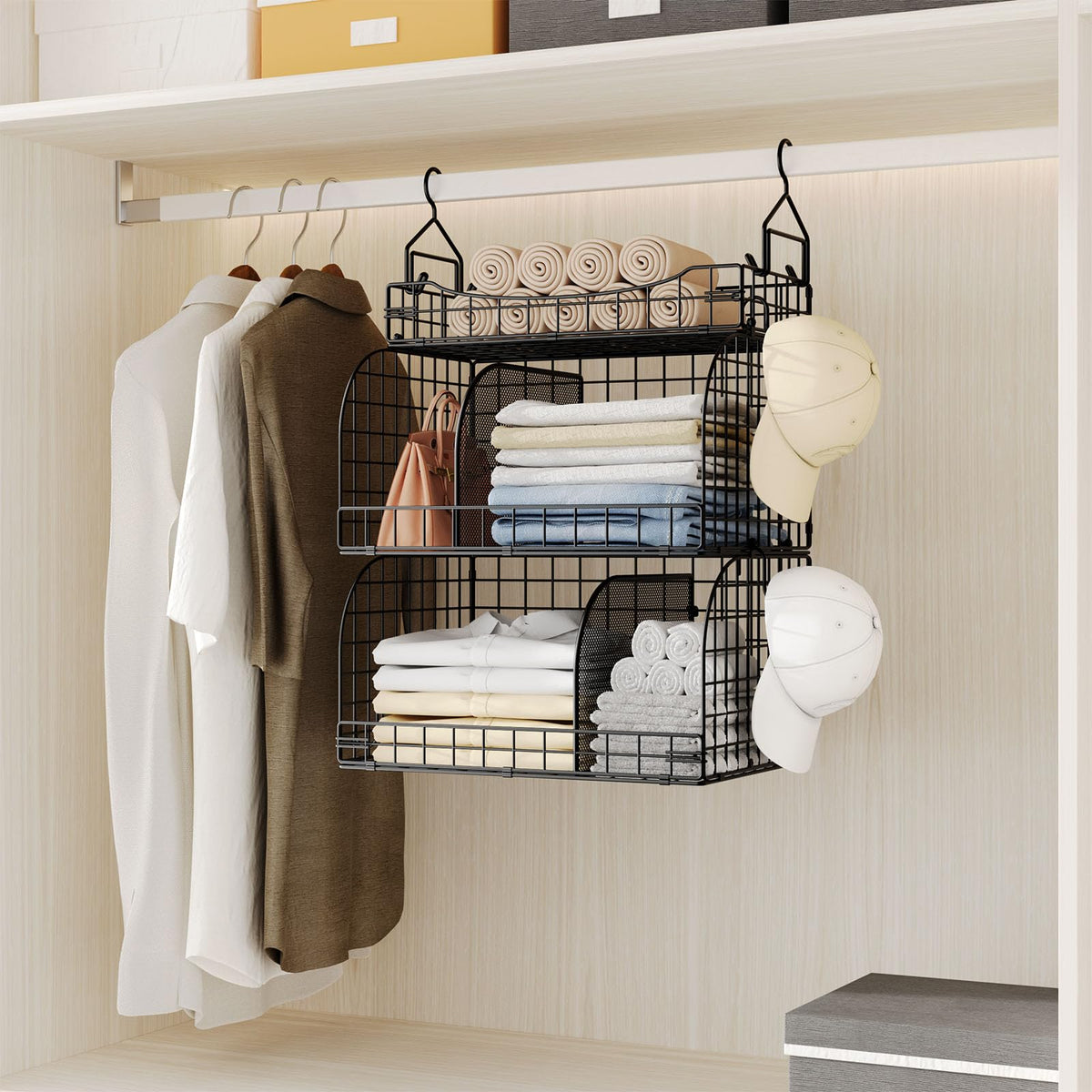 Hanging Closet Organizer Storage