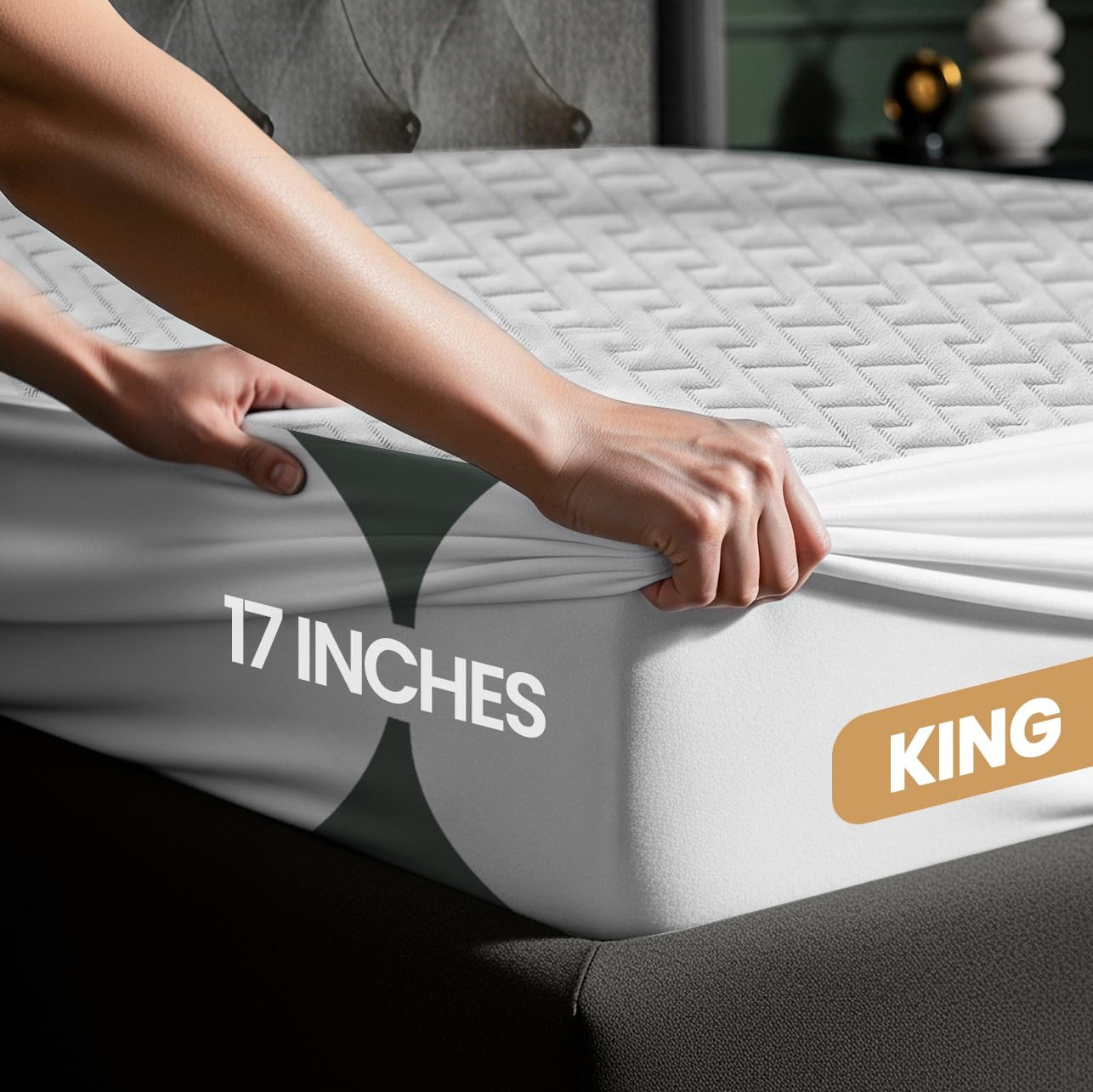 Waterproof Mattress Protector King Size