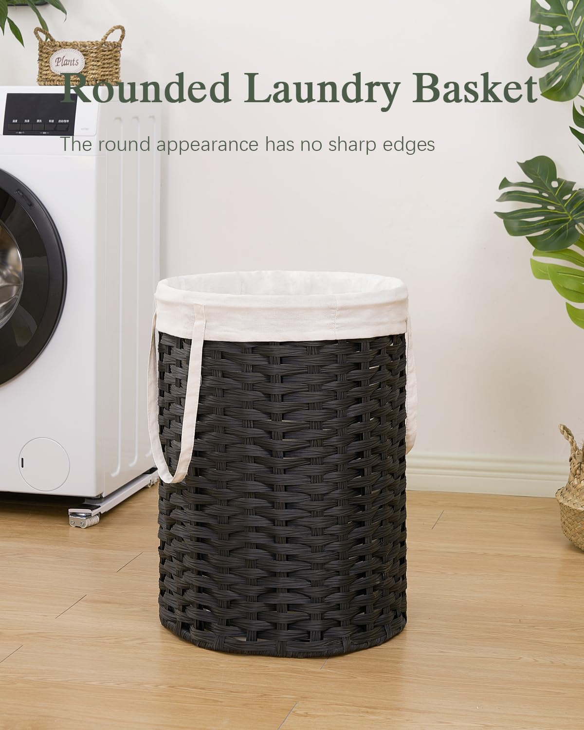 Laundry Hamper Laundry Basket Round 19.0 Gal