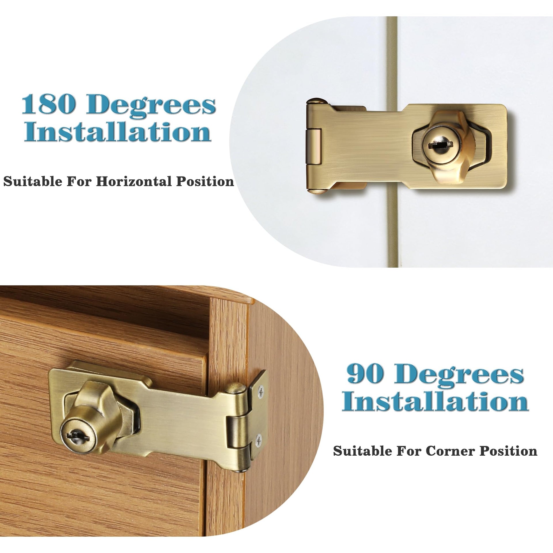 Keyed Hasp Latch