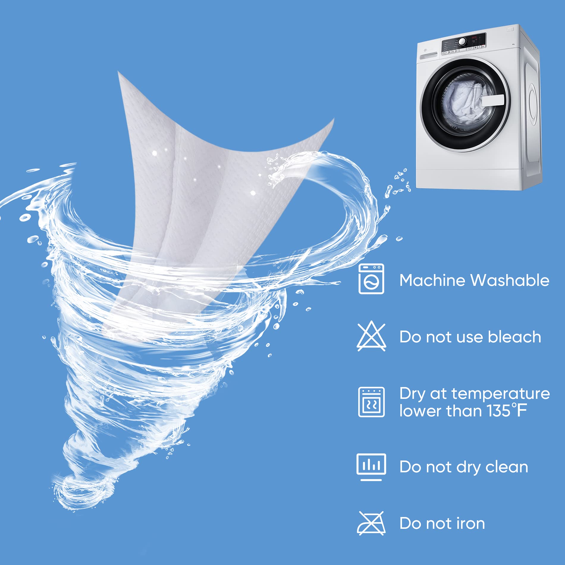 100% Waterproof Mattress Protector Full Size